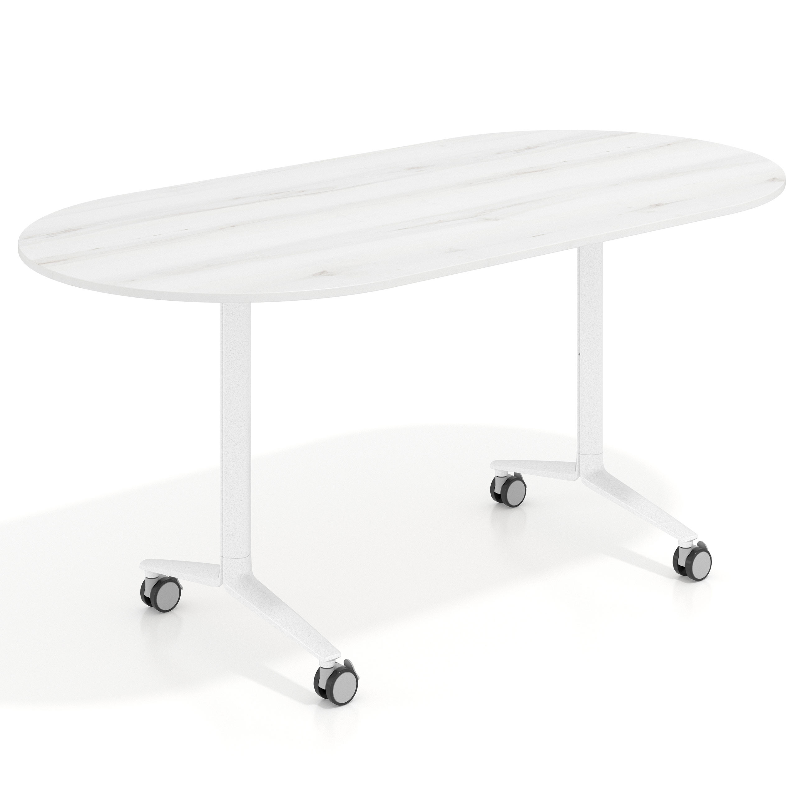 mesa de escritorio plegable 160x80 albo pivot mesa plegable ovalada 1