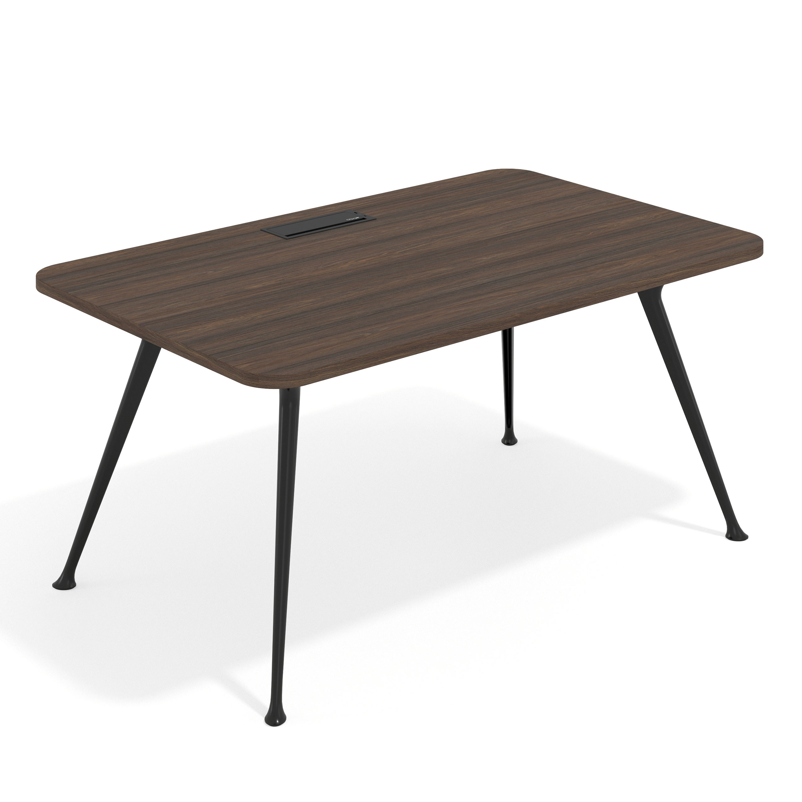 mesa de direccion 100x100 mistral tekno mesa con pasacables 1