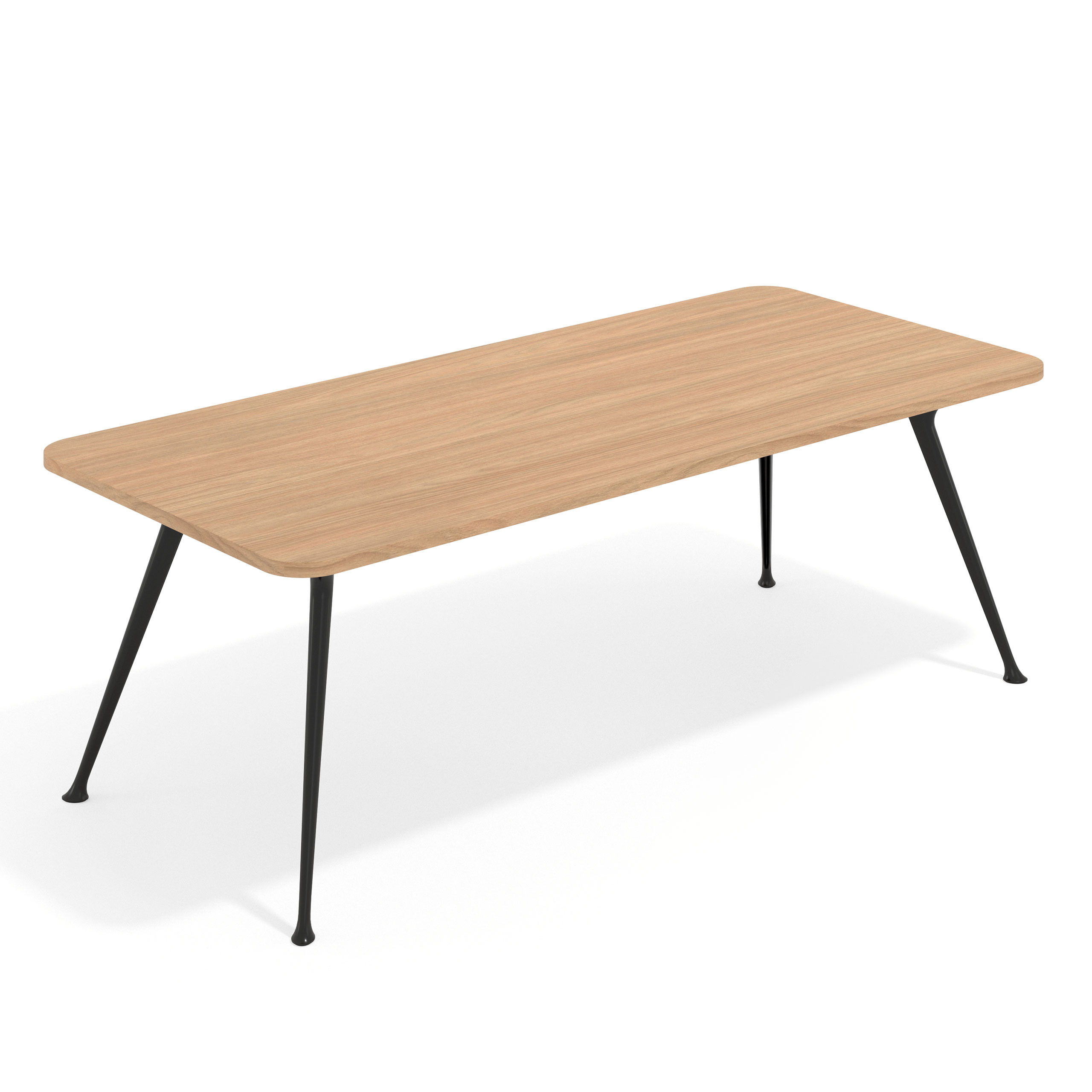 mesa reuniones 220x100 siroco tekno mesa sin pasacables 1