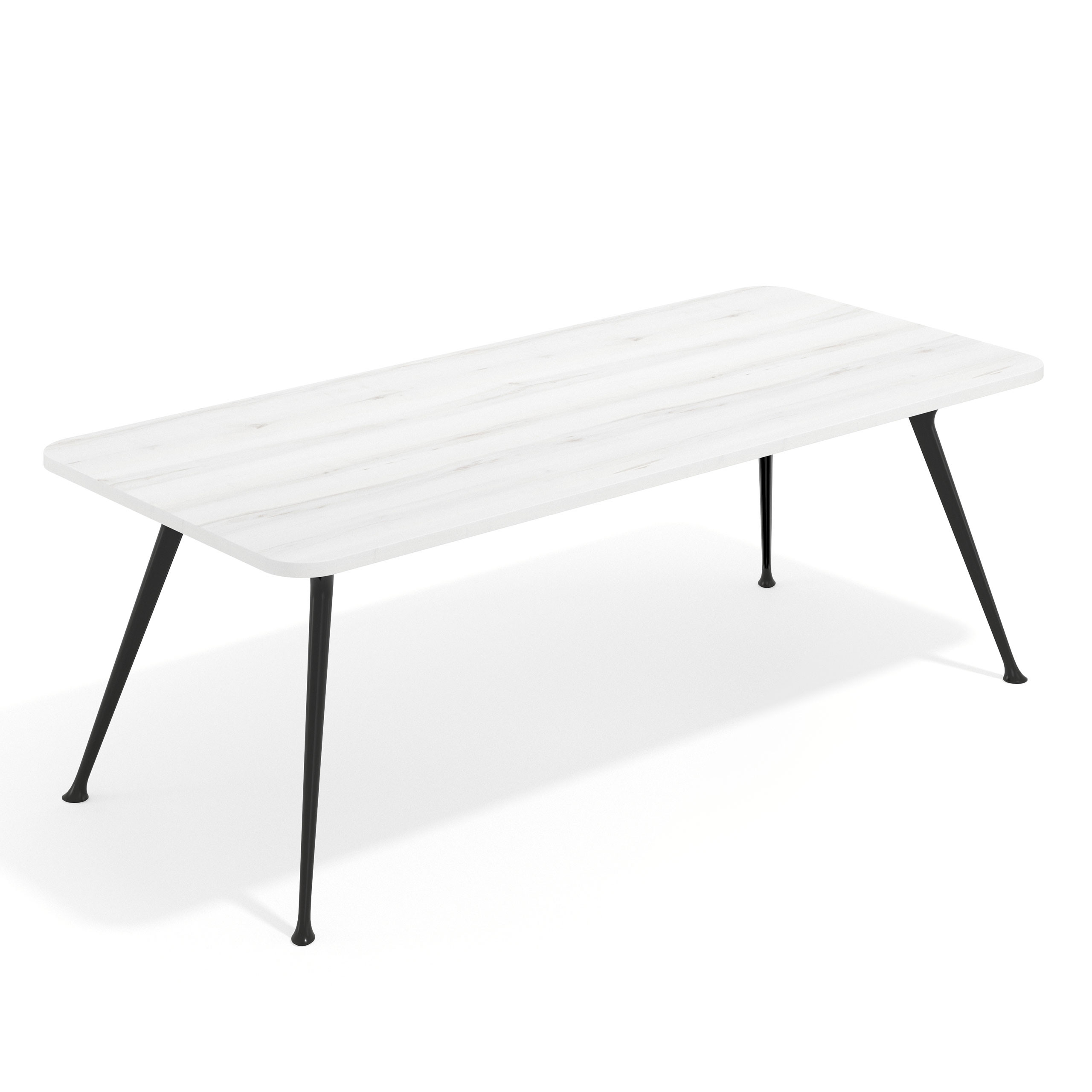 mesa reuniones 220x100 albo tekno mesa sin pasacables 1