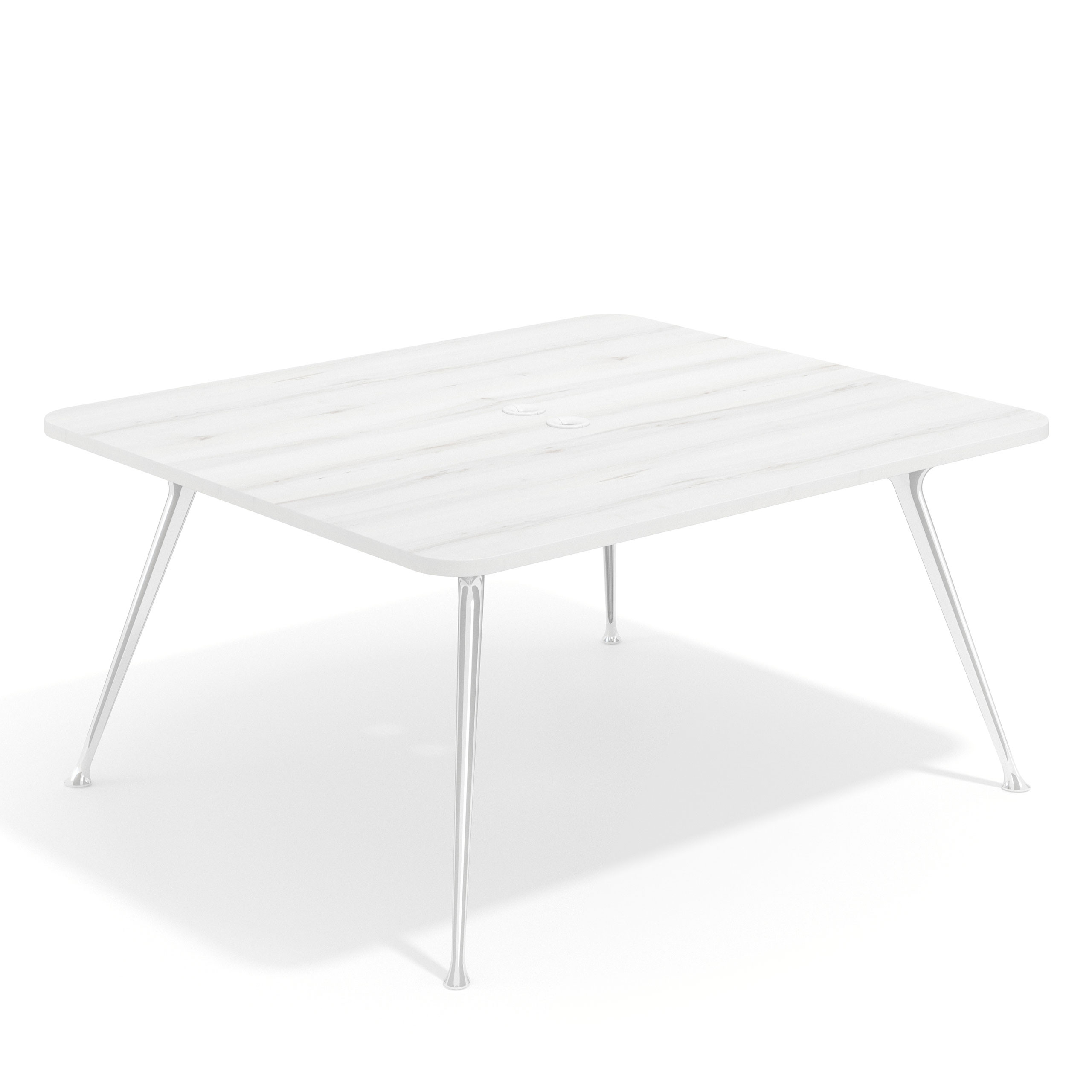 mesa reuniones 140x140 albo tekno mesa fondo 140cm 1