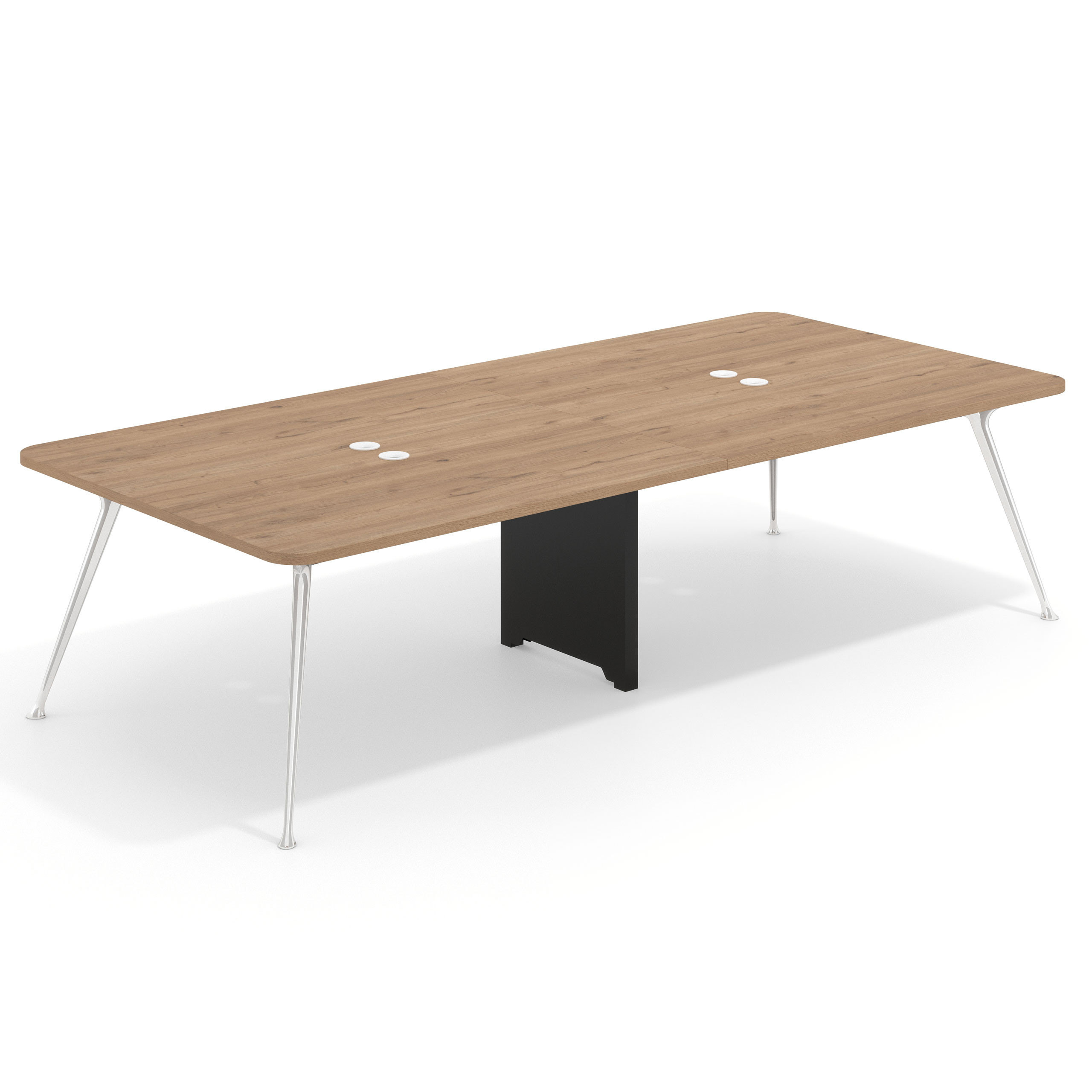 mesa reuniones 260x140 naturale tekno mesa doble fondo 140cm 1