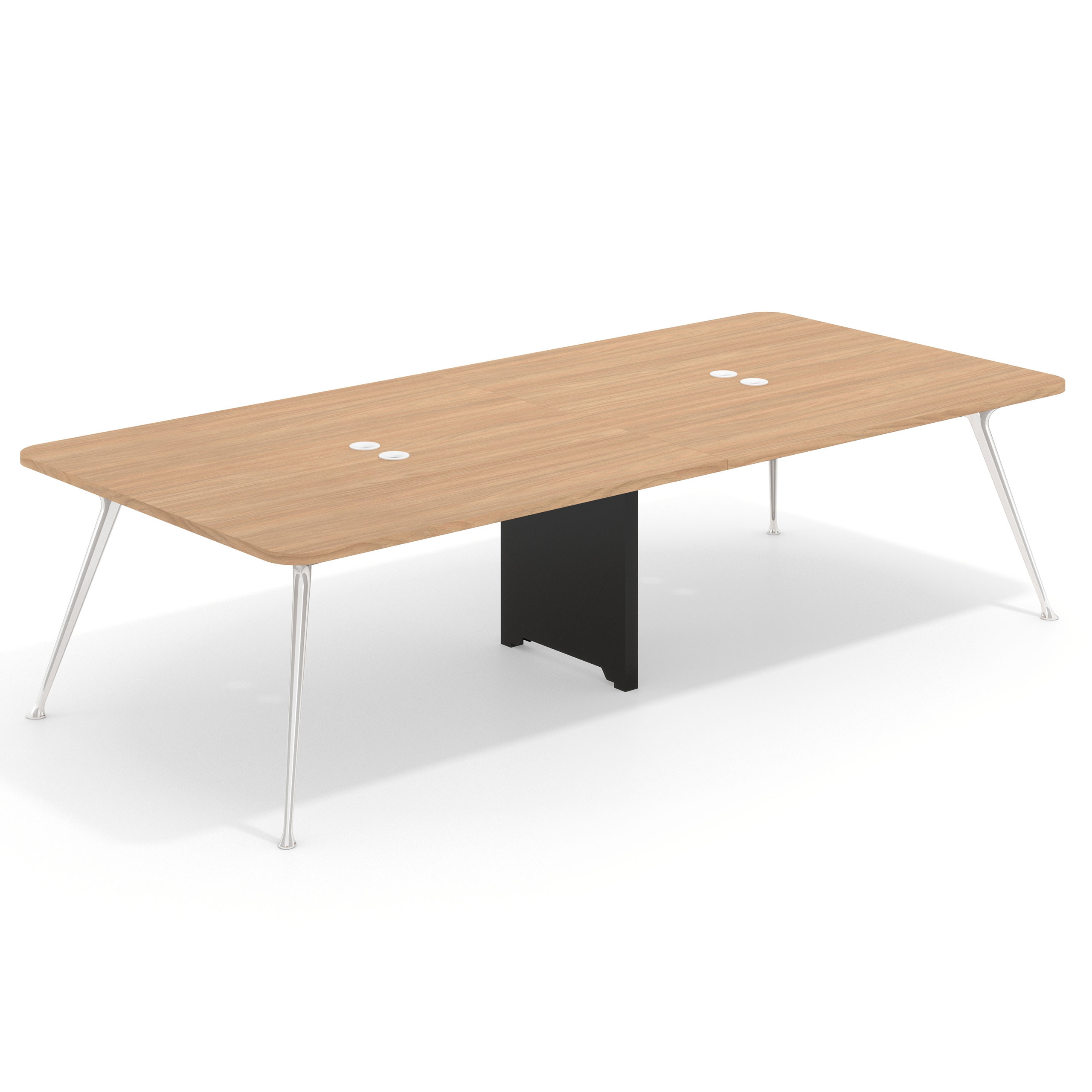mesa reuniones 260x140 siroco tekno mesa doble fondo 140cm 1