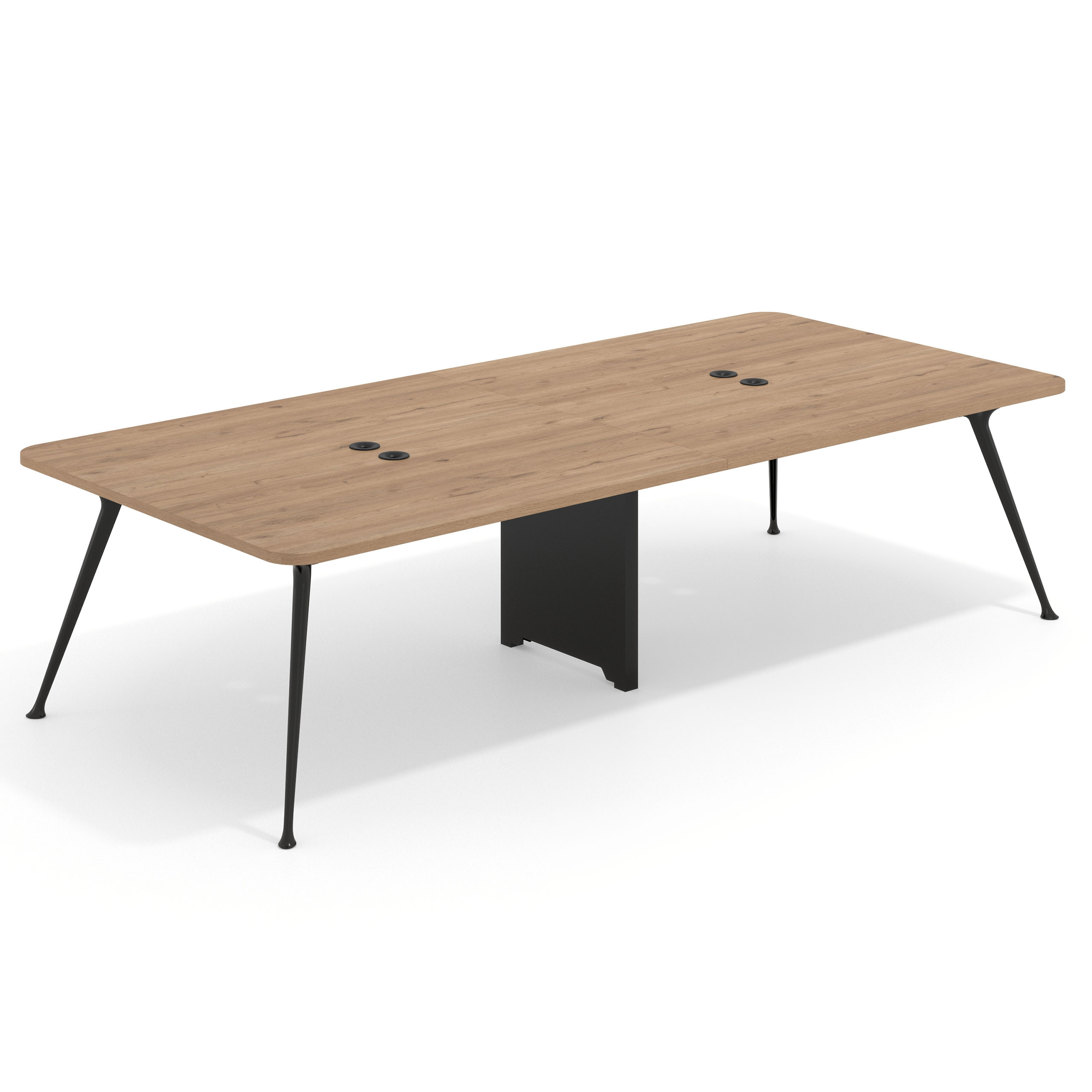 mesa reuniones 260x140 naturale tekno mesa doble fondo 140cm 1