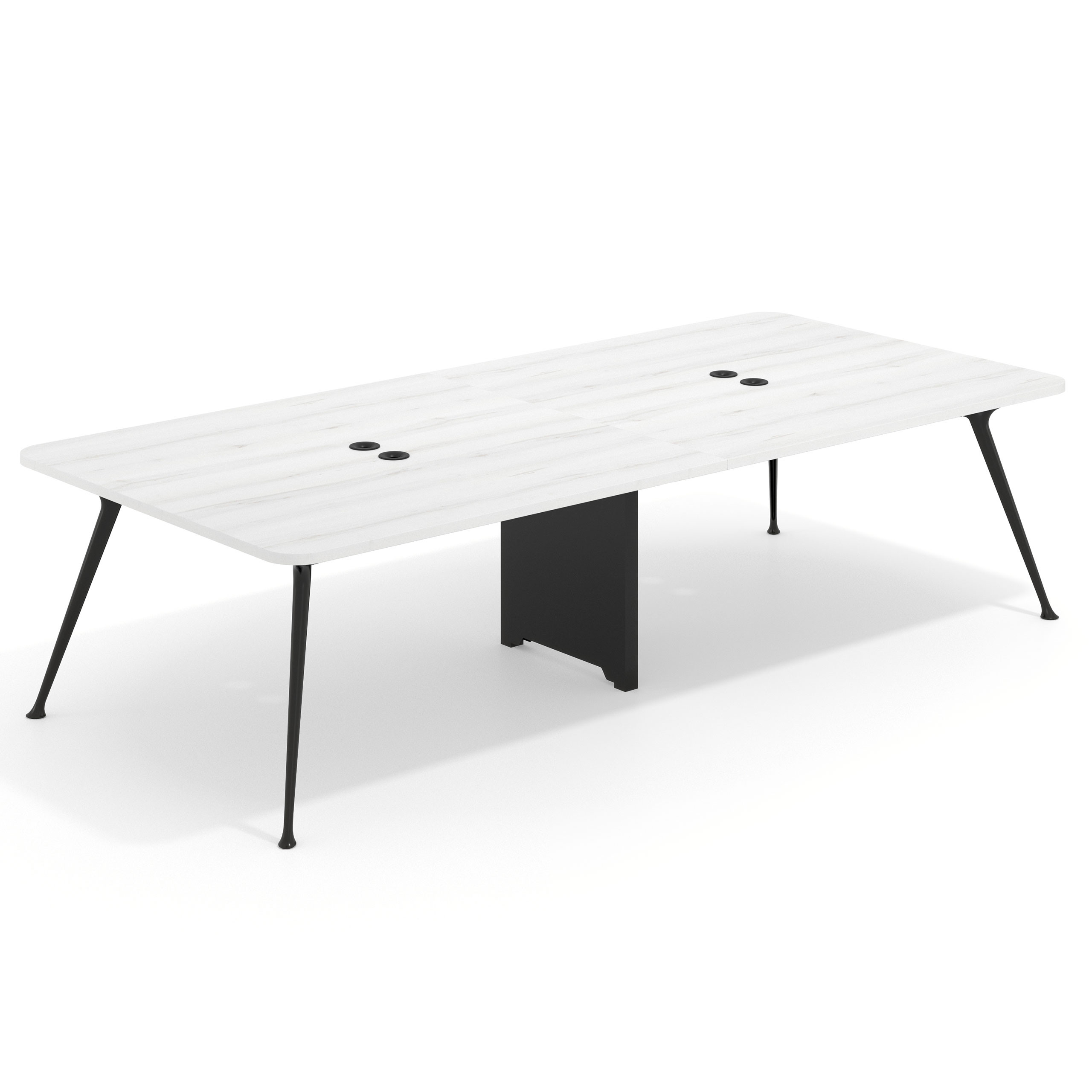 mesa reuniones 260x140 albo tekno mesa doble fondo 140cm 1