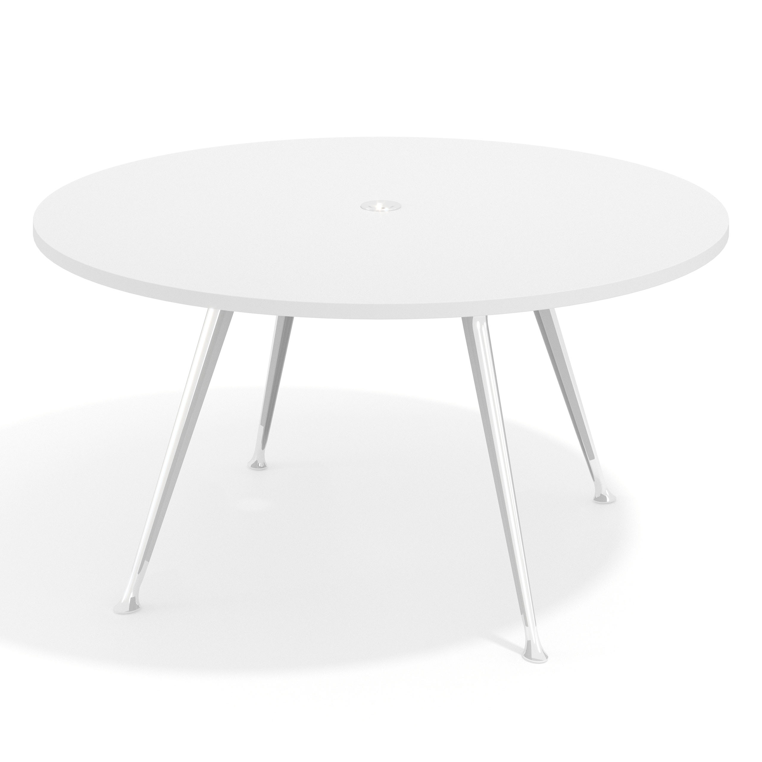 mesa reuniones 150cm blanco mate tekno mesa de reuniones 150cm 1