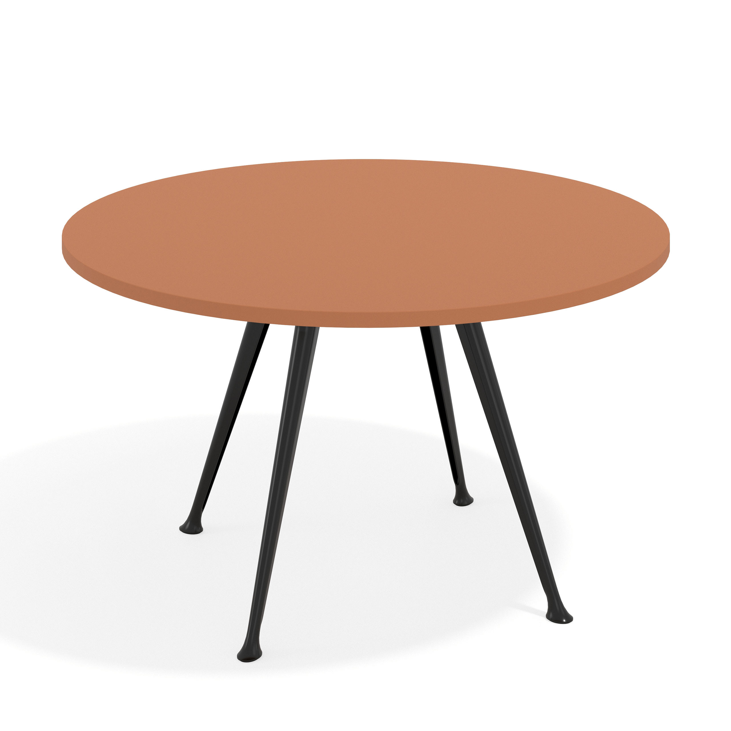 mesa reuniones 130cm terracota tekno mesa de reuniones 130cm 1