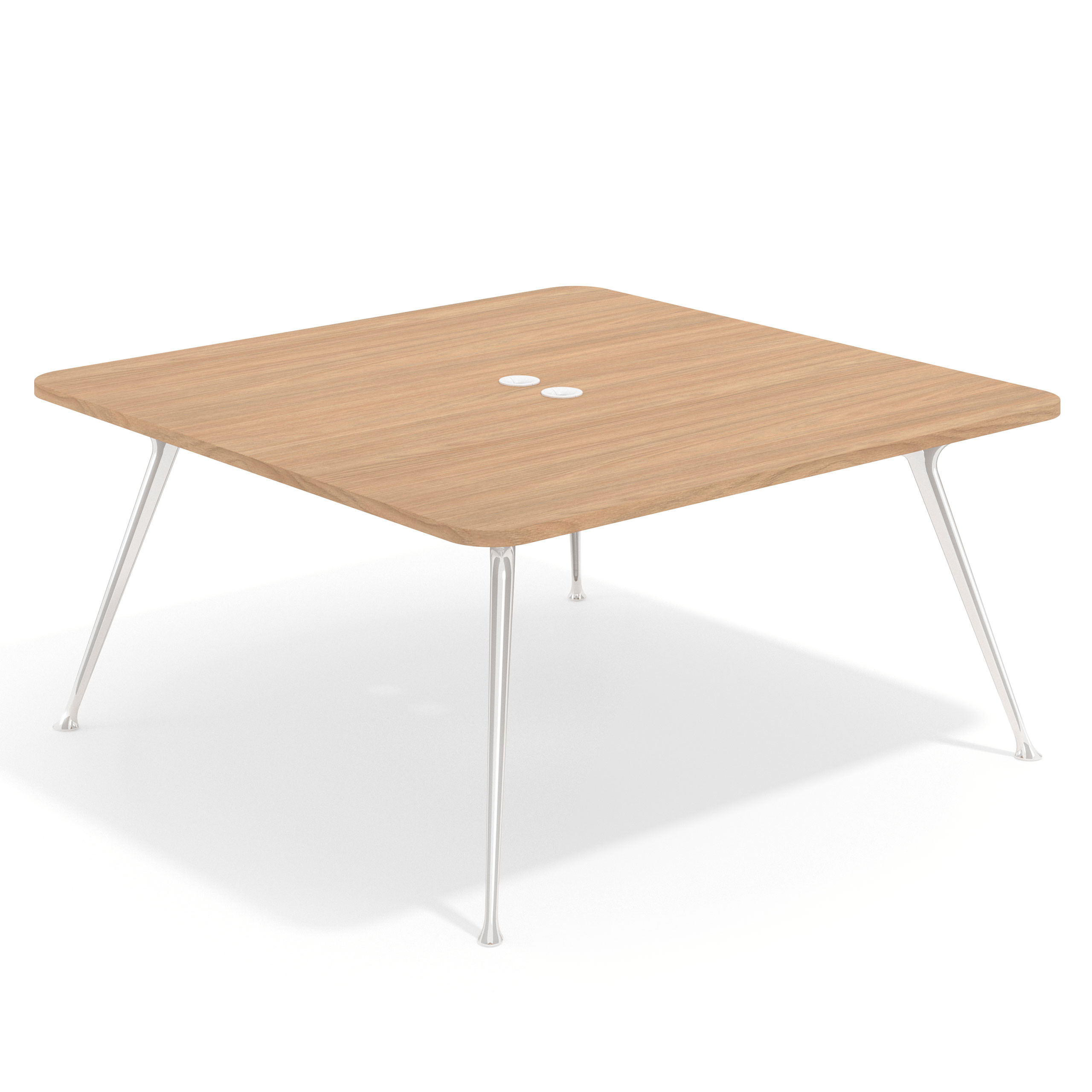 mesa reuniones 160x160 siroco tekno mesa fondo 160cm 1