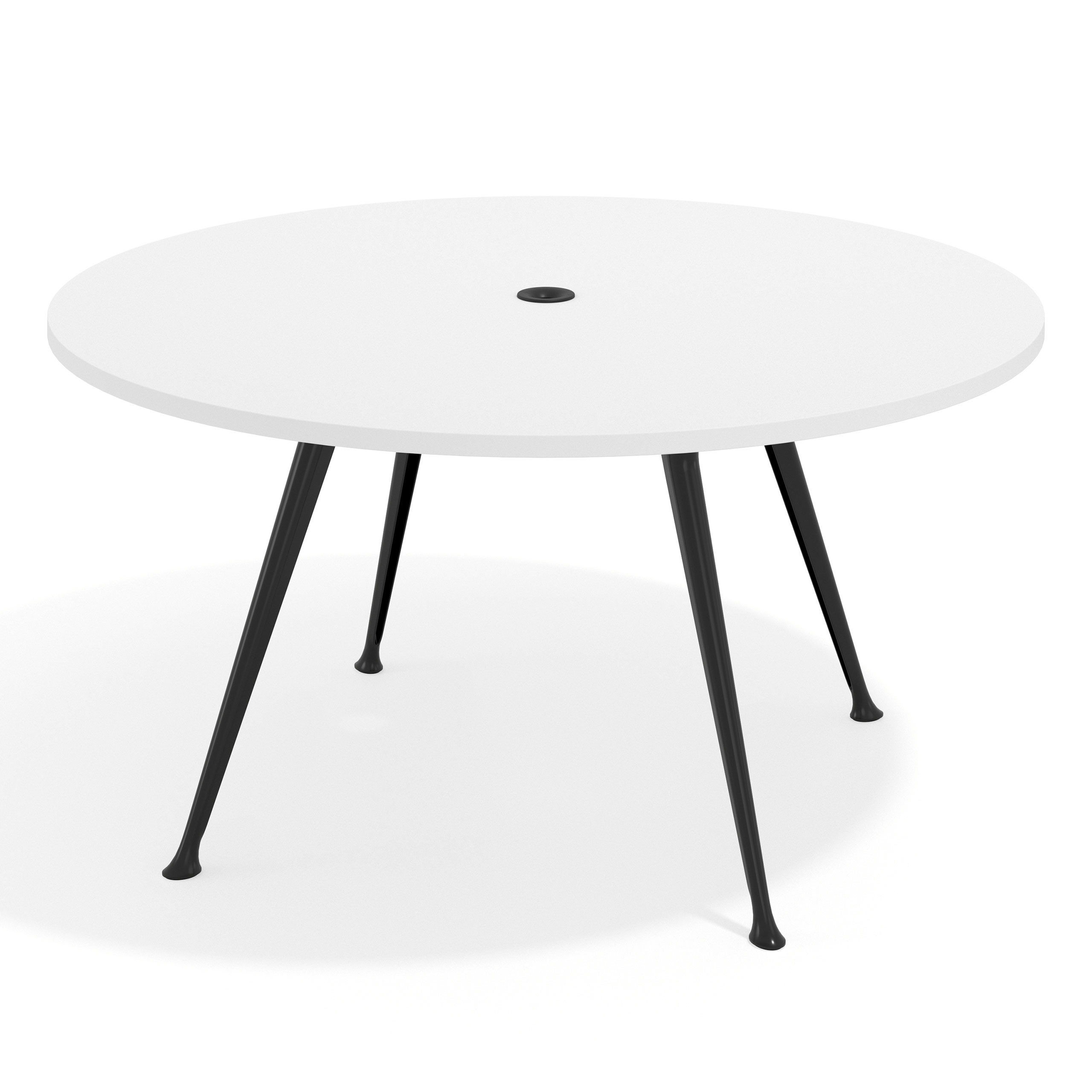 mesa reuniones 150cm blanco mate tekno mesa de reuniones 150cm 1