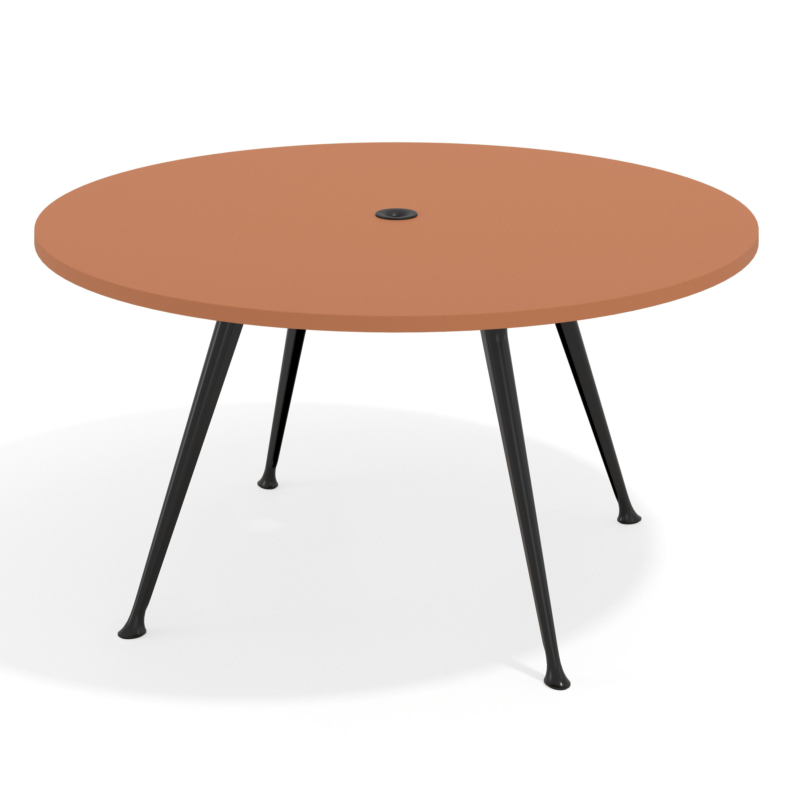 mesa reuniones 150cm terracota tekno mesa de reuniones 150cm 1