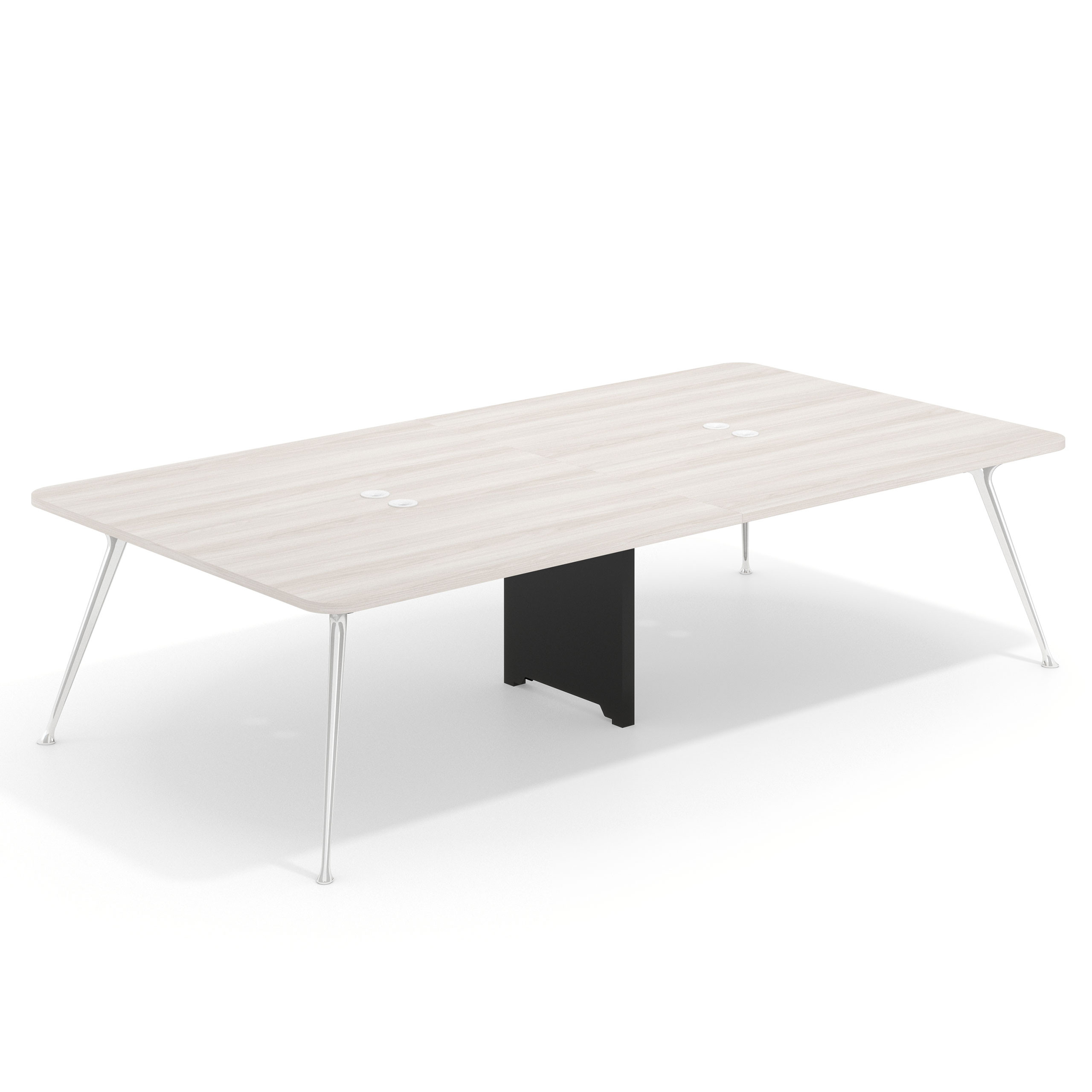 mesa reuniones 260x160 california tekno mesa doble fondo 160cm 1
