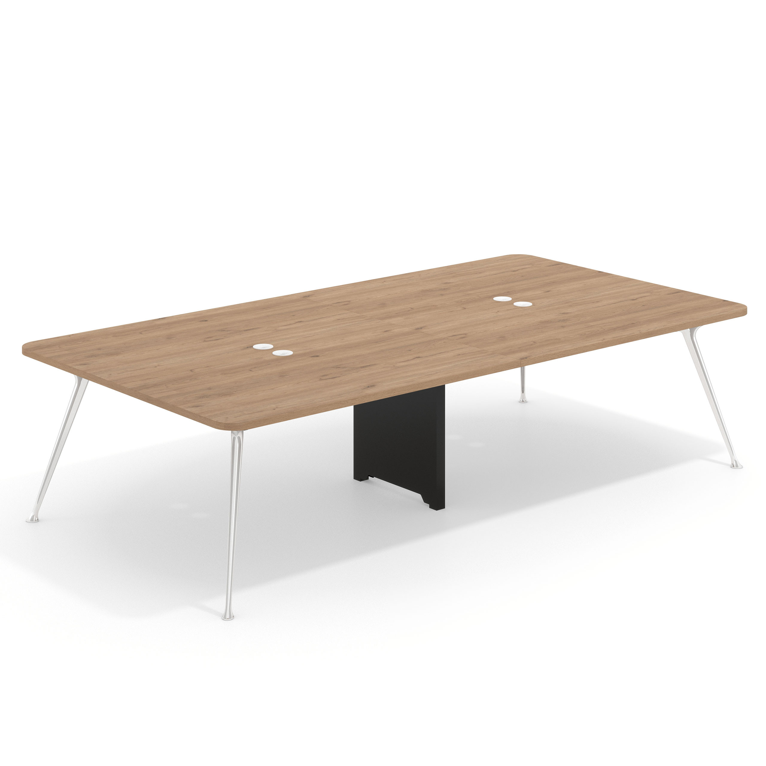 mesa reuniones 260x160 naturale tekno mesa doble fondo 160cm 1