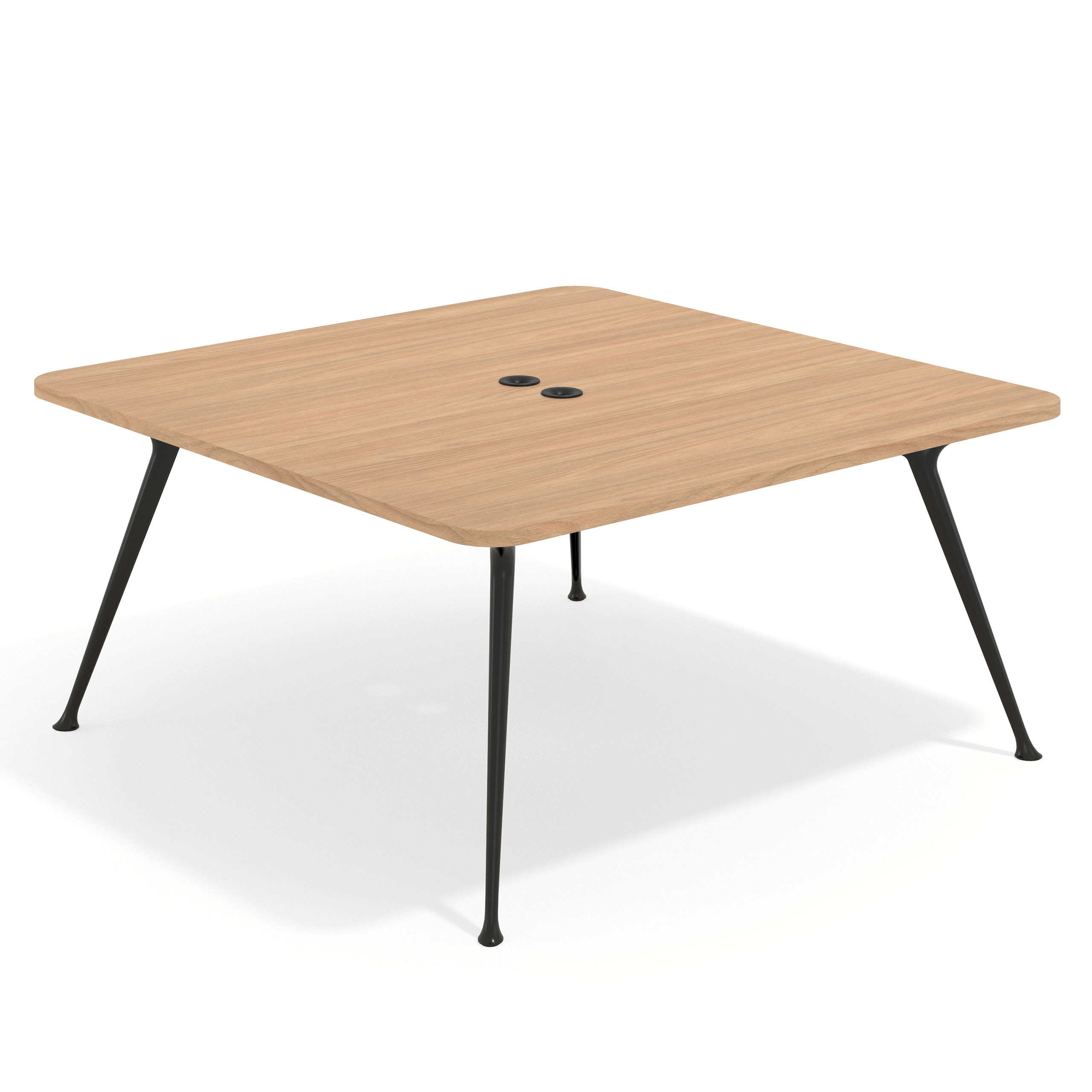 mesa reuniones 160x160 siroco tekno mesa fondo 160cm 1