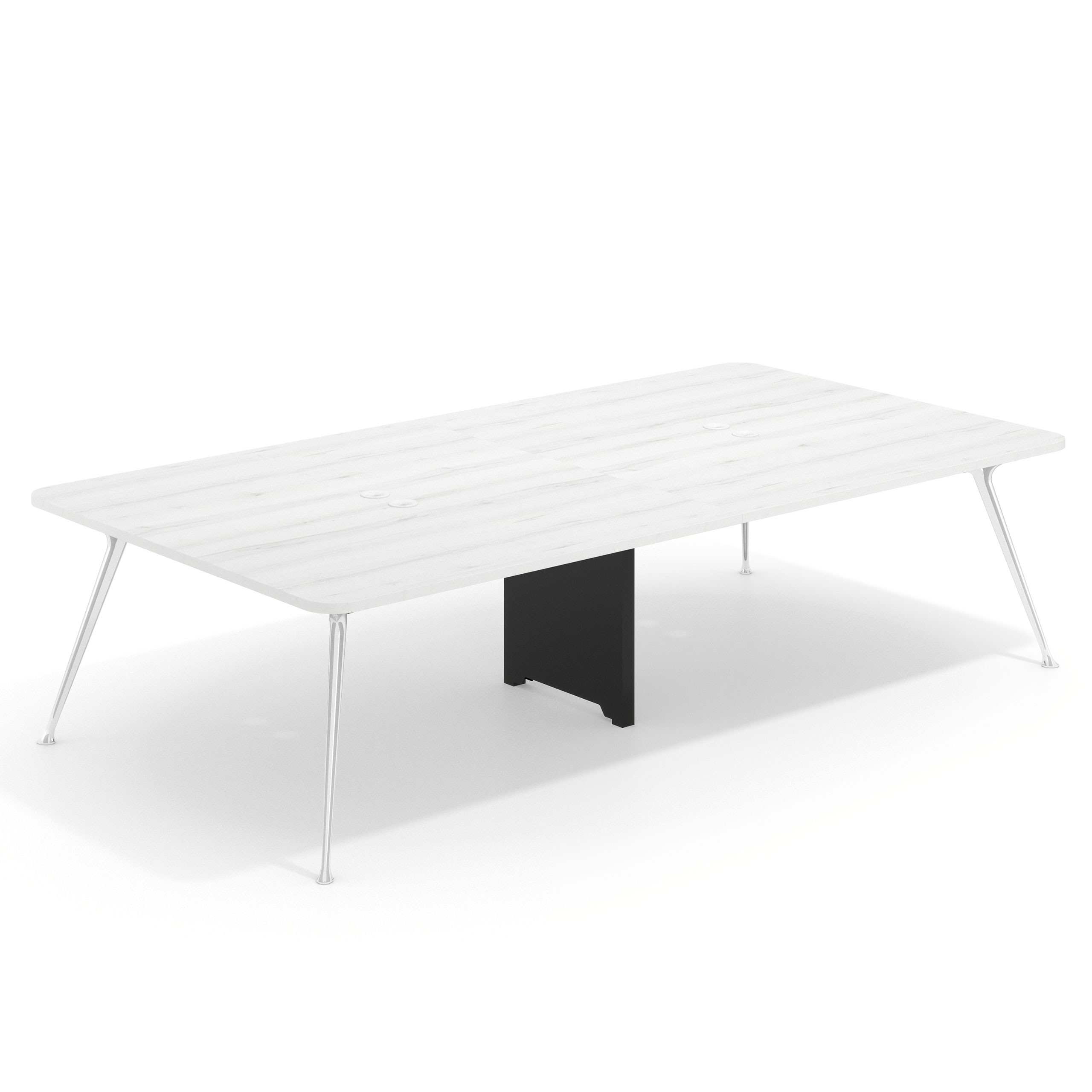 mesa reuniones 340x160 albo tekno mesa doble fondo 160cm 1