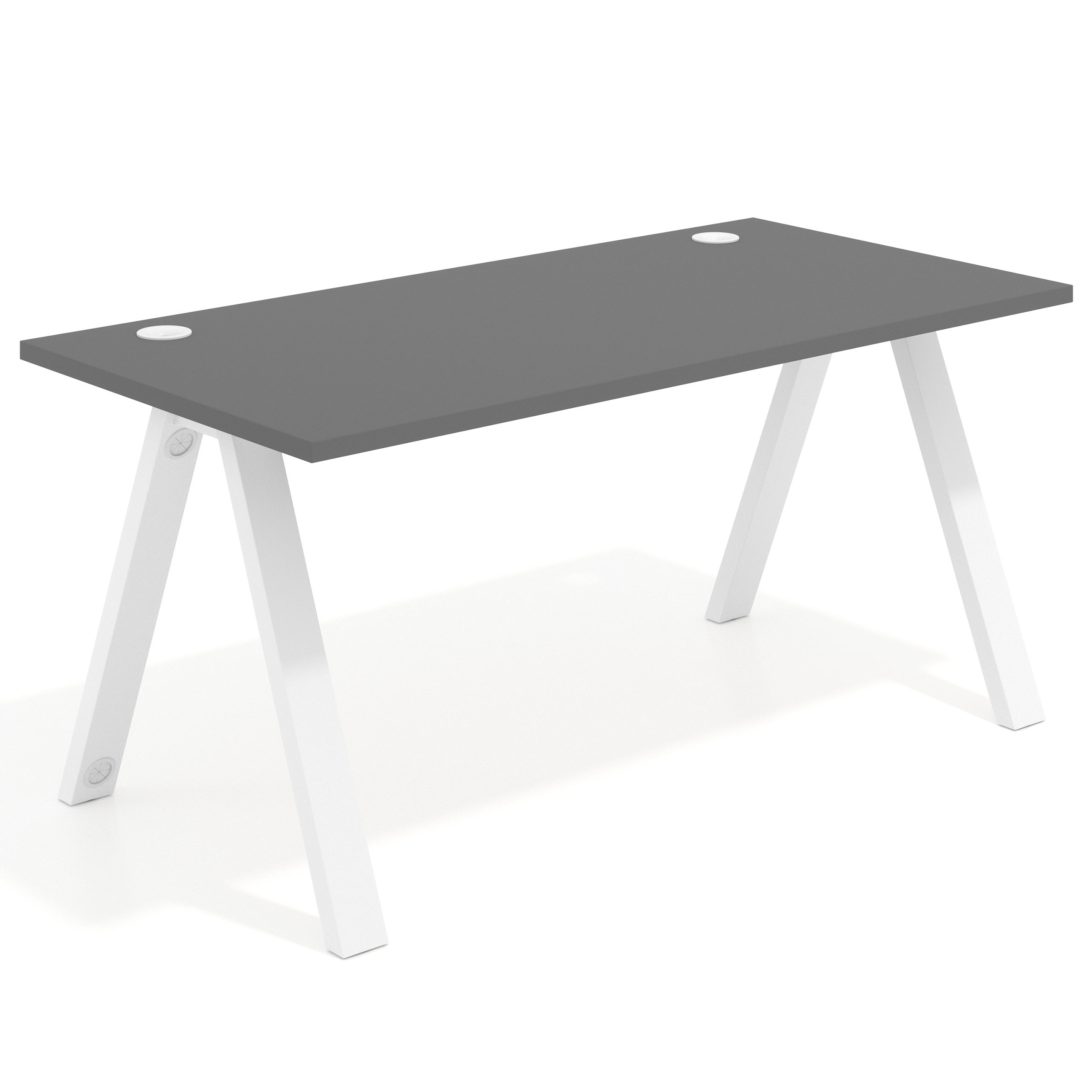 mesa de escritorio 120x80 gris tormenta uvepro mesa individual fondo 80cm recto 1