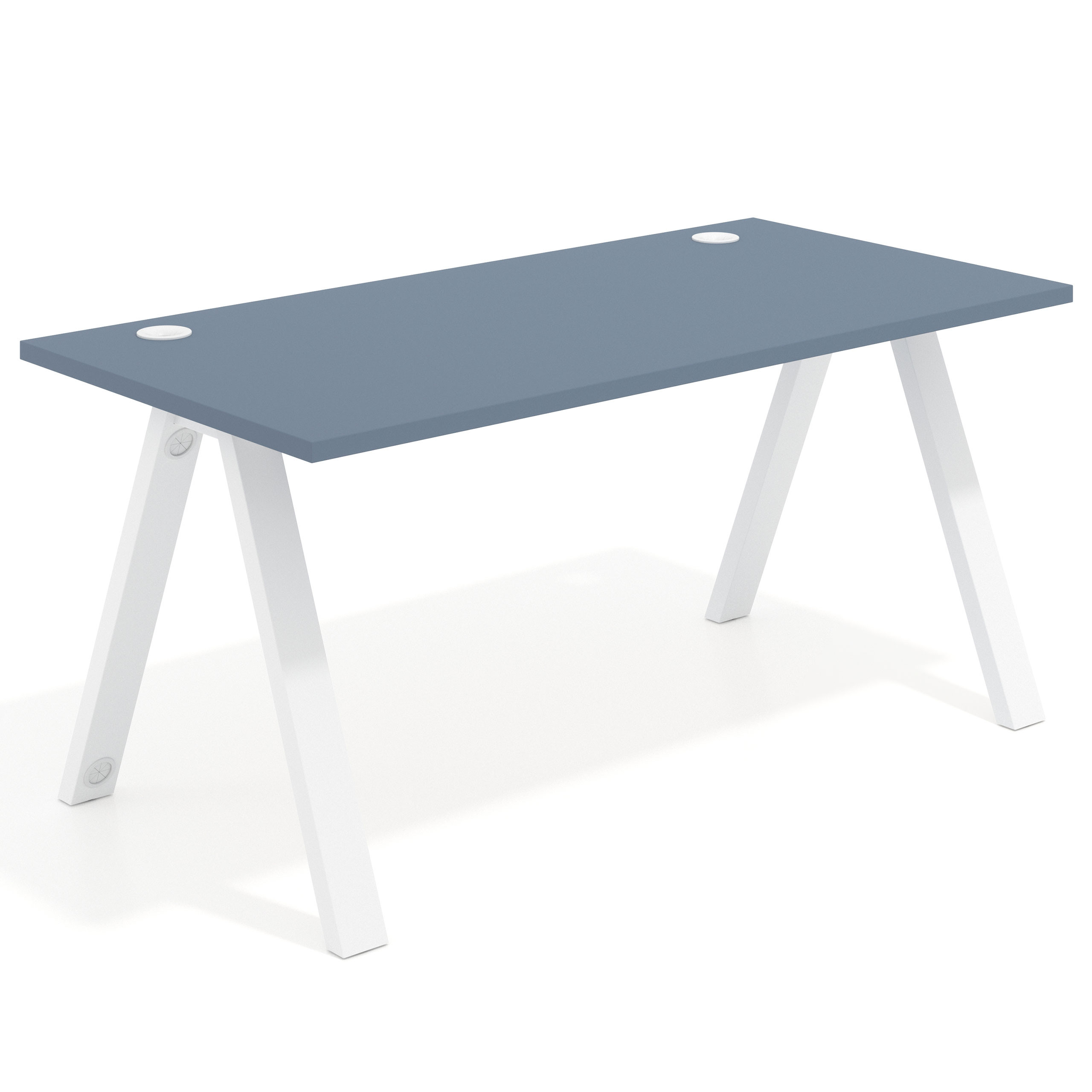 mesa de escritorio 120x80 azul talco uvepro mesa individual fondo 80cm recto 1