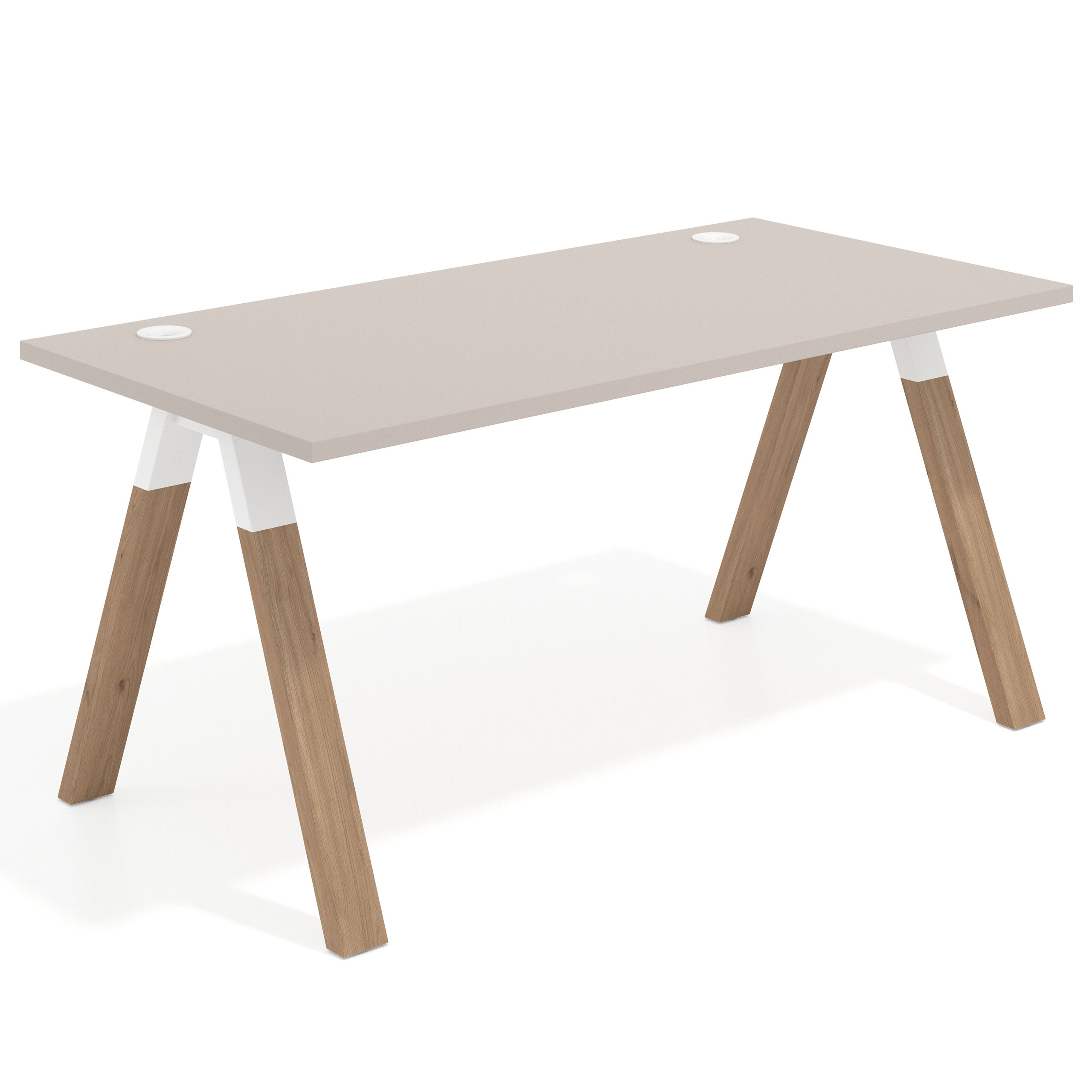 mesa de escritorio 120x80 gris coco uvepro mesa individual fondo 80cm recto 1