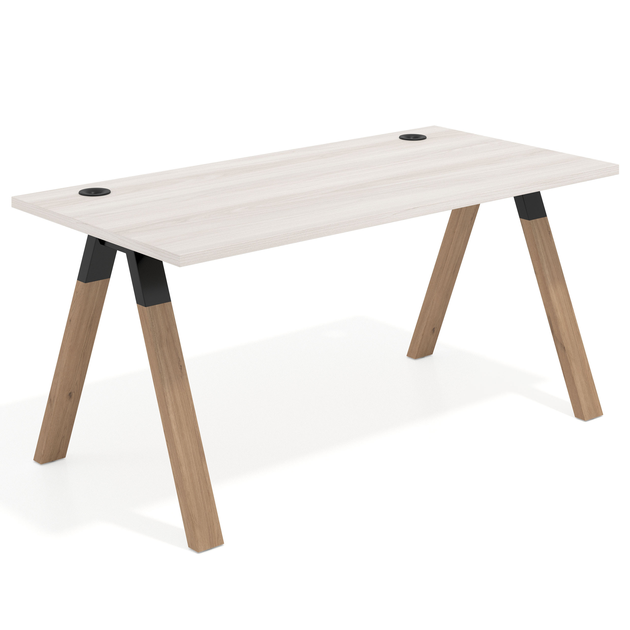 mesa de escritorio 120x80 california uvepro mesa individual fondo 80cm recto 1