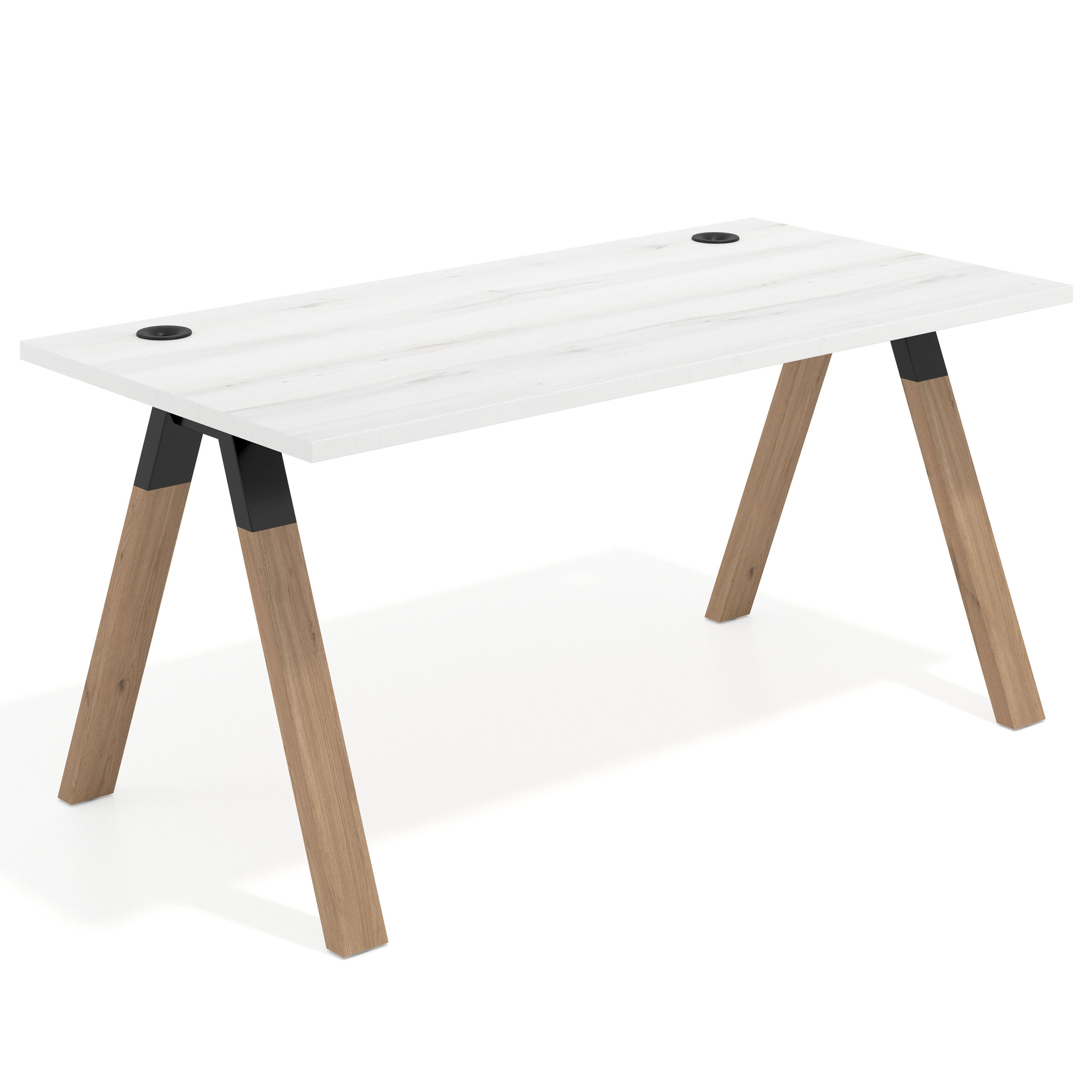 mesa de escritorio 180x80 albo uvepro mesa individual fondo 80cm recto 1