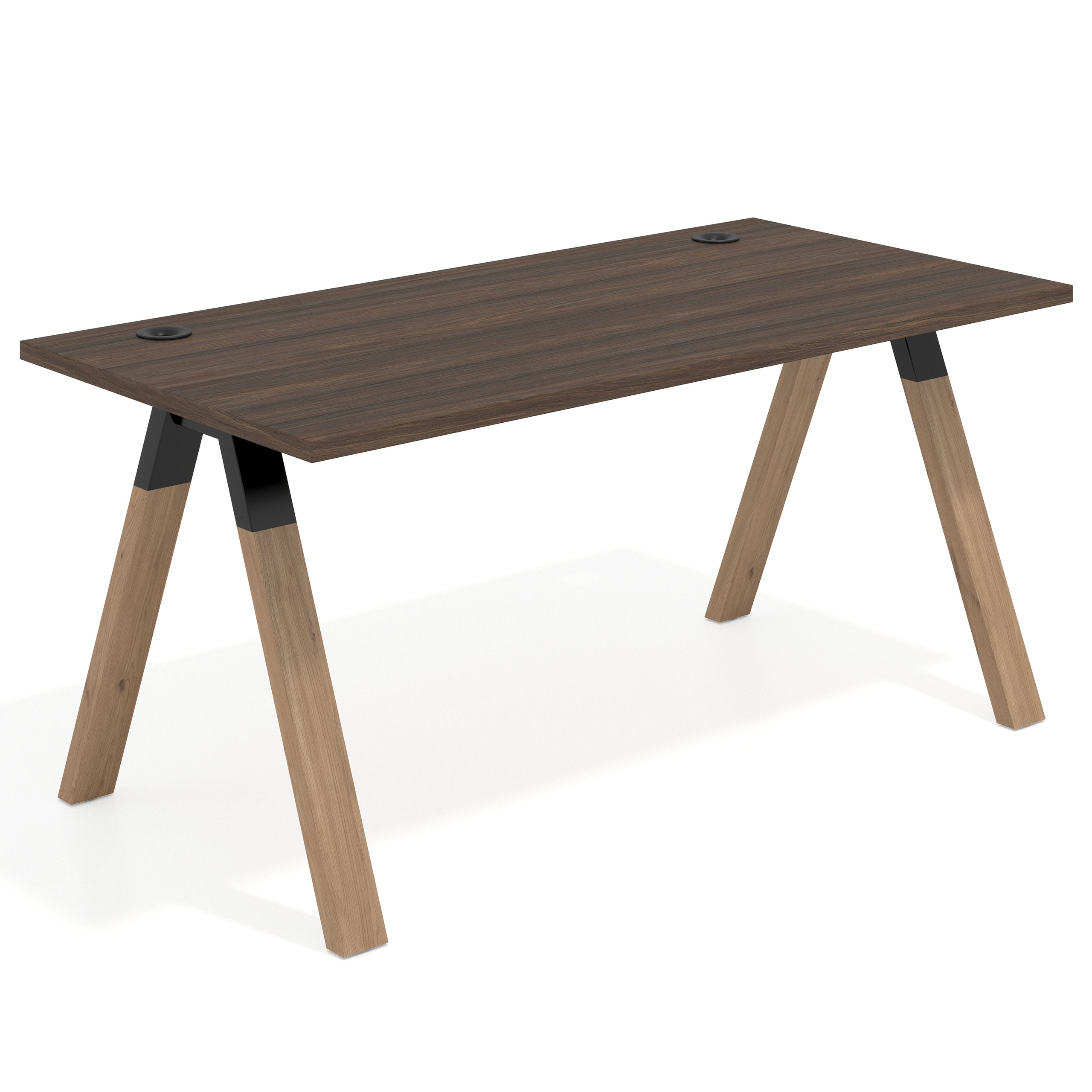 mesa de escritorio 120x80 mistral uvepro mesa individual fondo 80cm recto 1