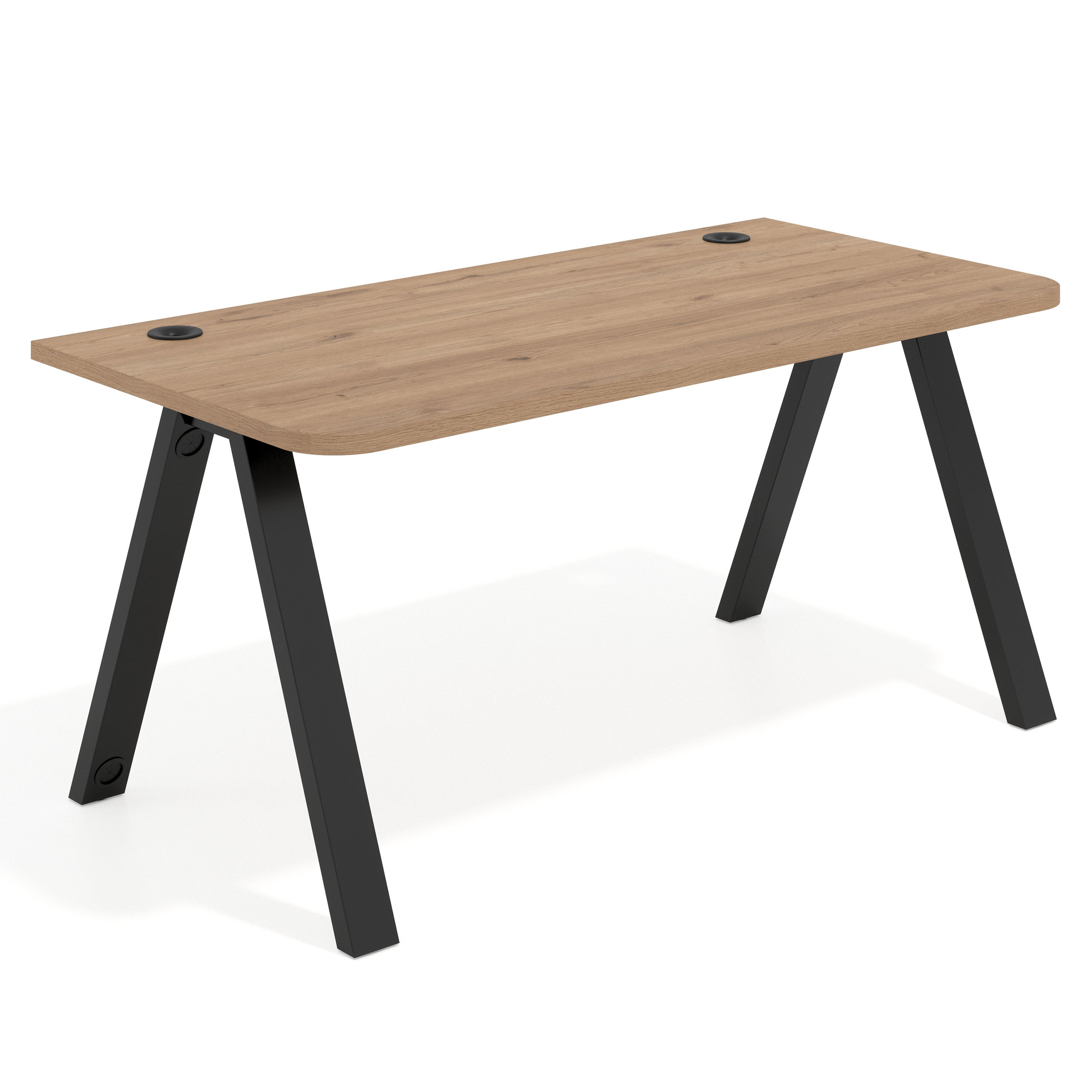 mesa de escritorio 120x80 naturale uvepro curvo 1