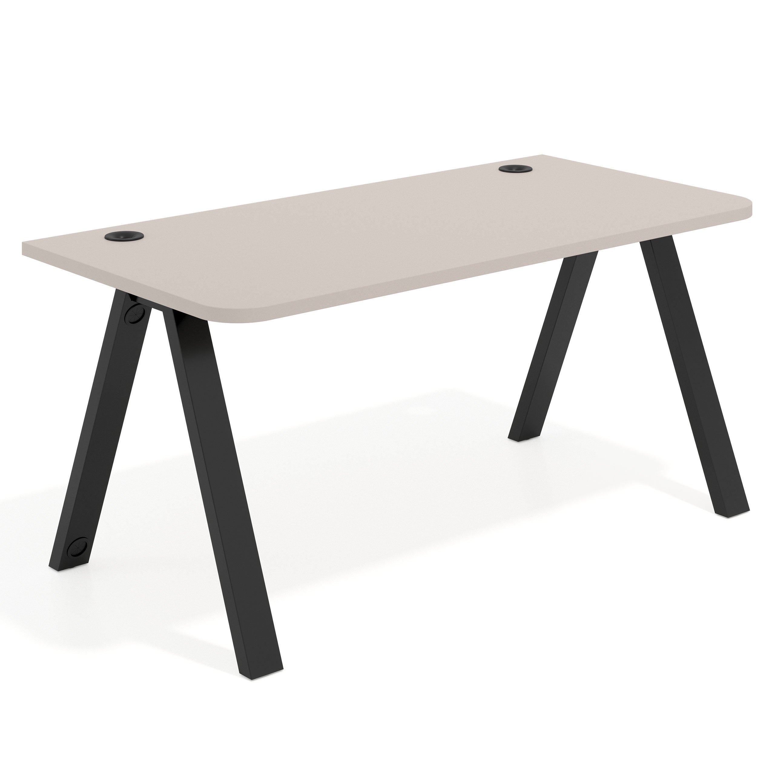 mesa de escritorio 120x80 gris coco uvepro curvo 1