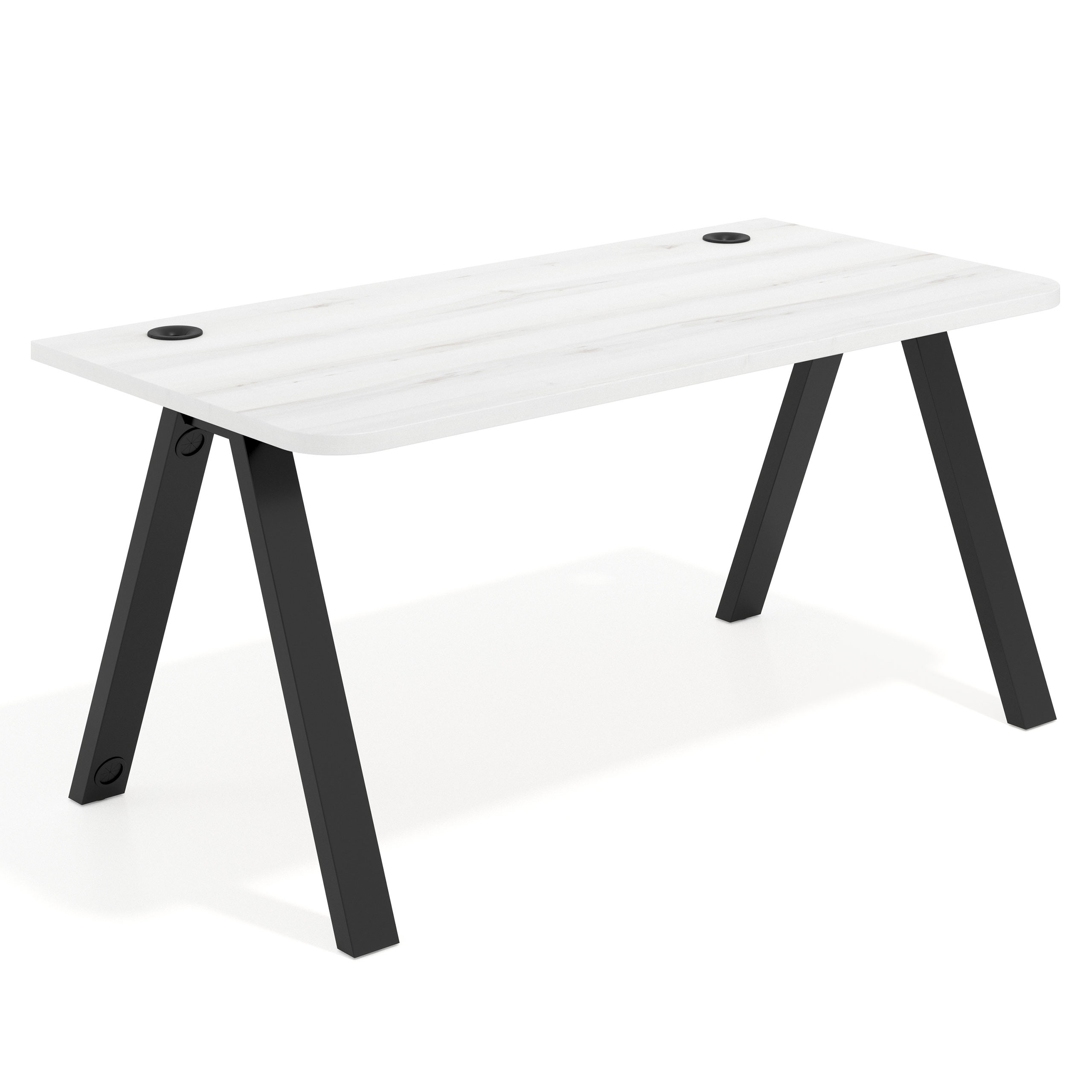 mesa de escritorio 180x80 albo uvepro curvo 1