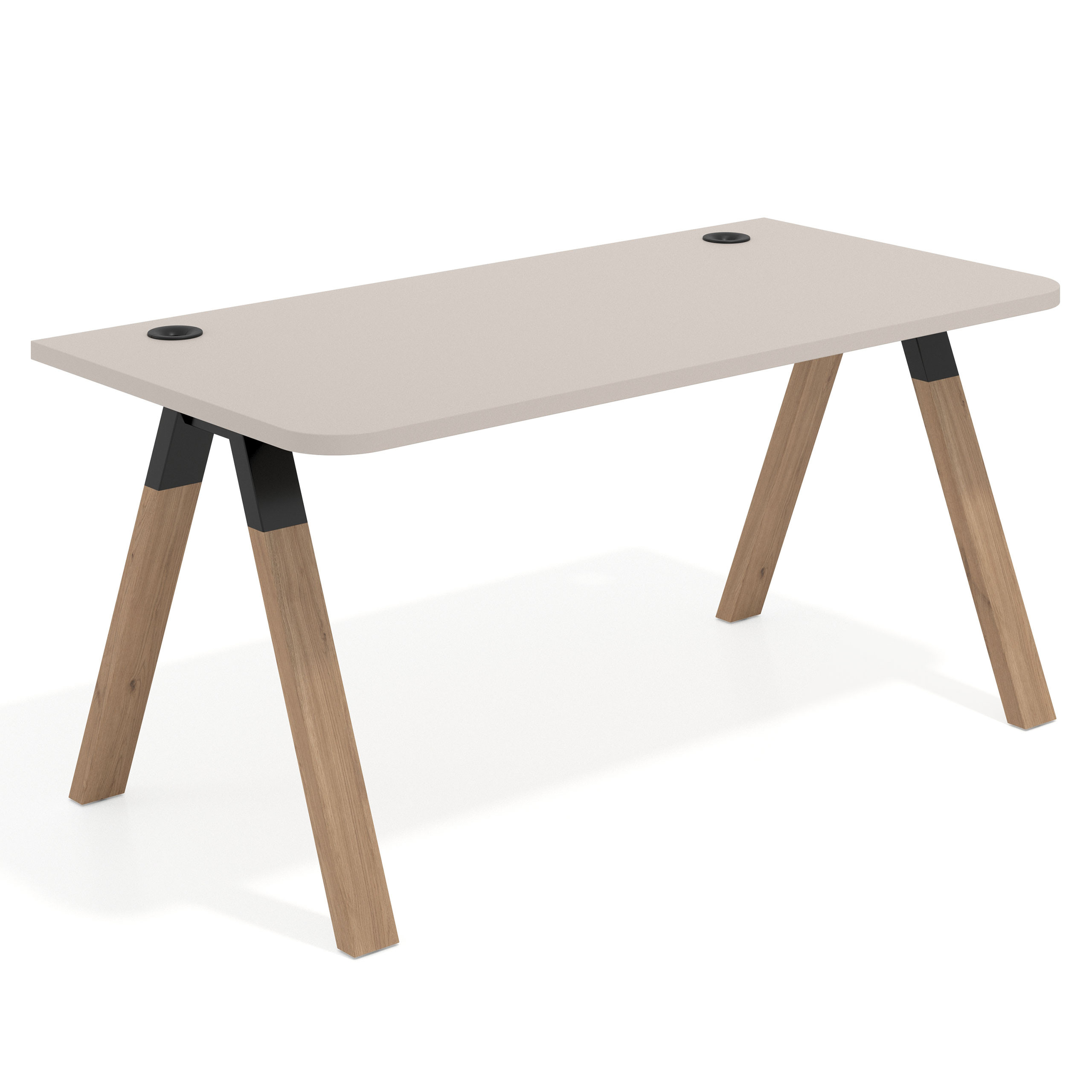 mesa de escritorio 120x80 gris coco uvepro curvo 1