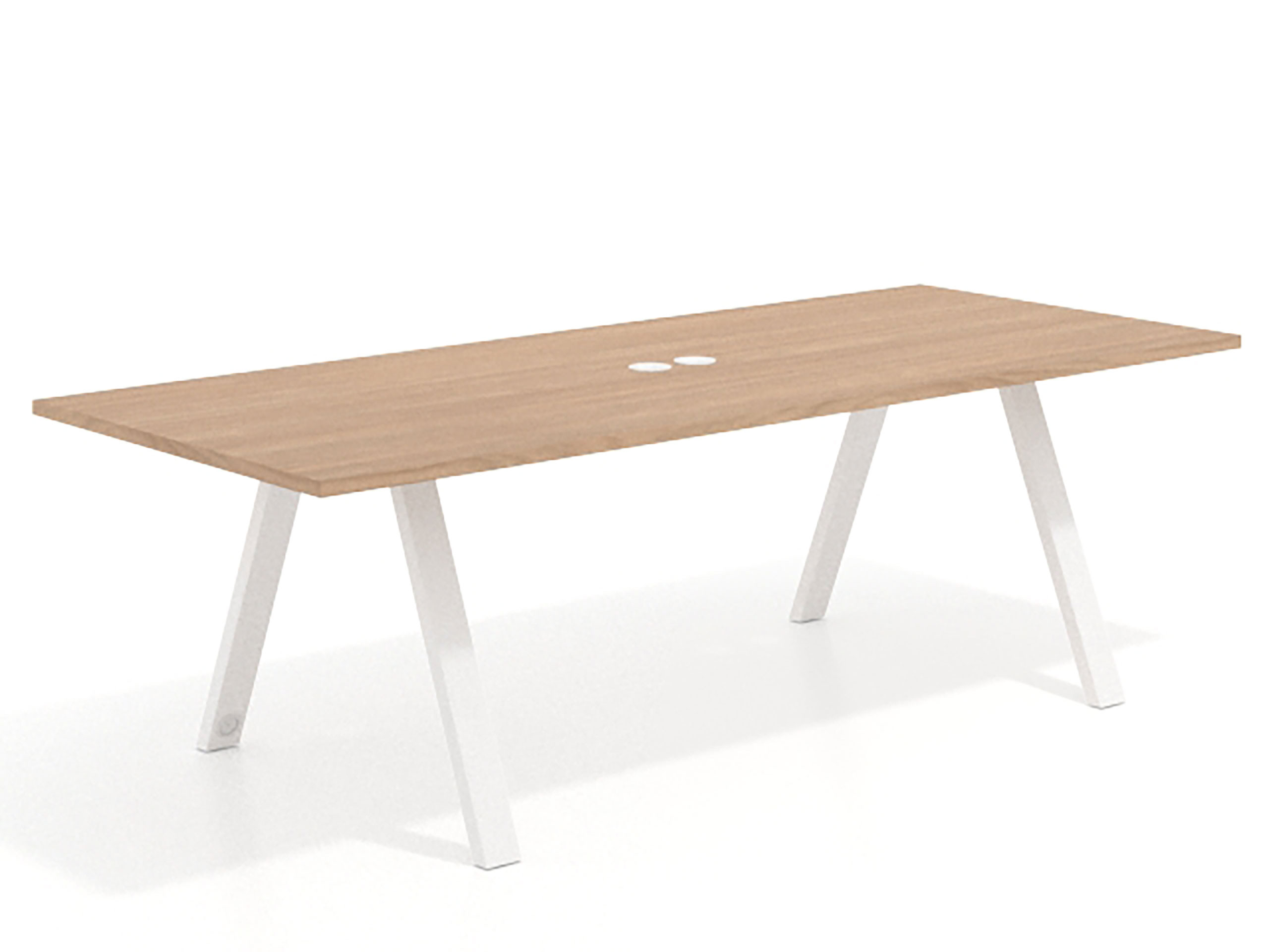 mesa co working 220x100 siroco uvepro mesa de reuniones fondo 100cm recto 1