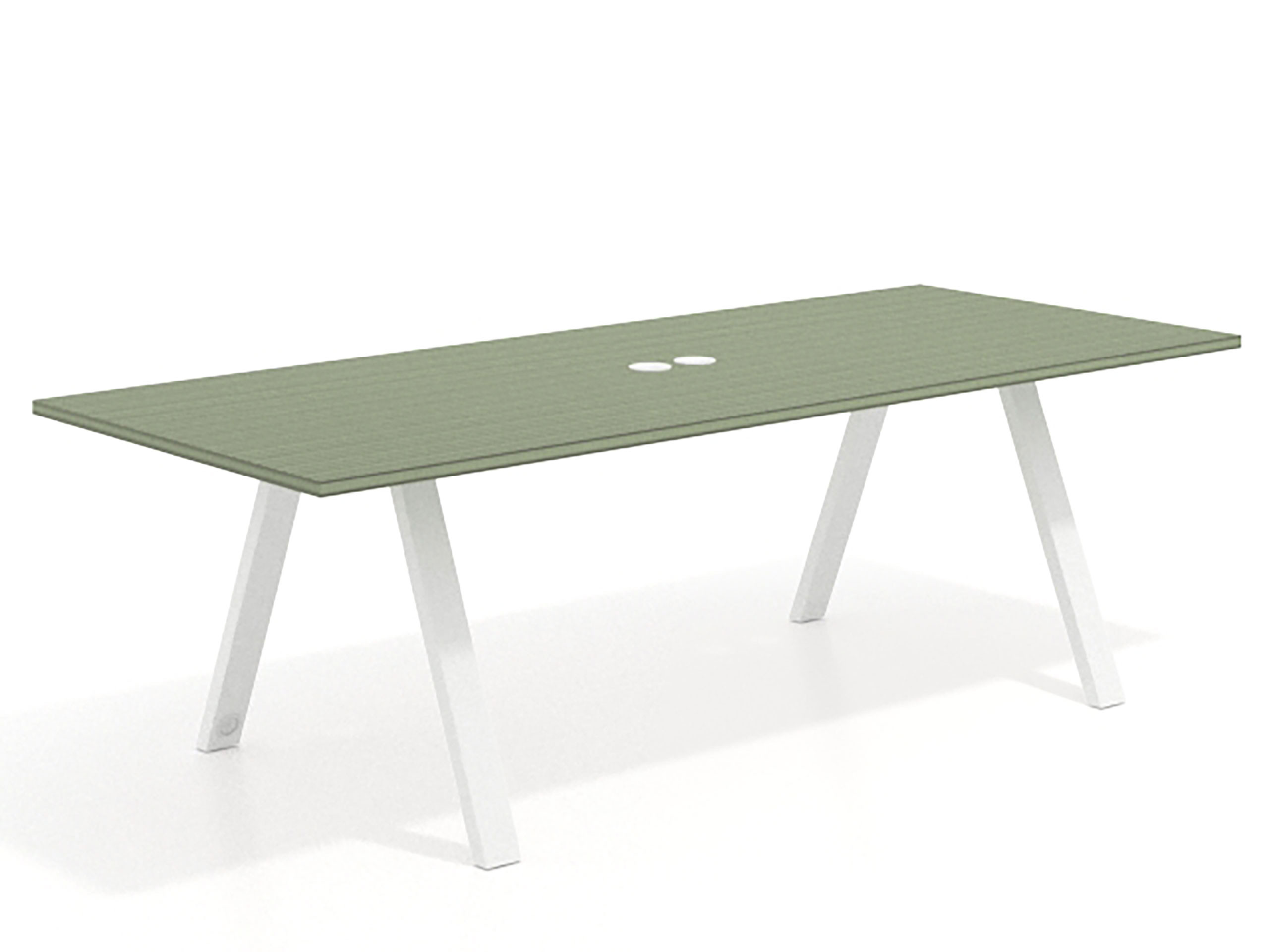 mesa co working 220x100 rayado sauce uvepro mesa de reuniones fondo 100cm recto 1