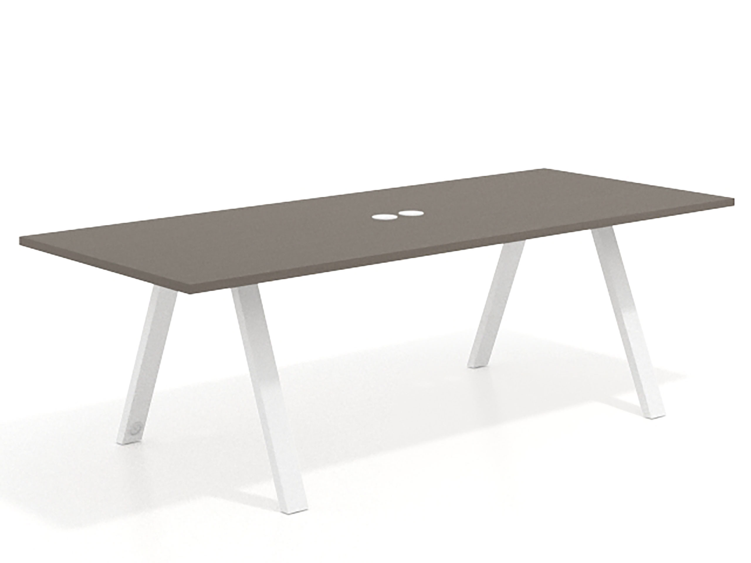 mesa co working 220x100 etna uvepro mesa de reuniones fondo 100cm recto 1
