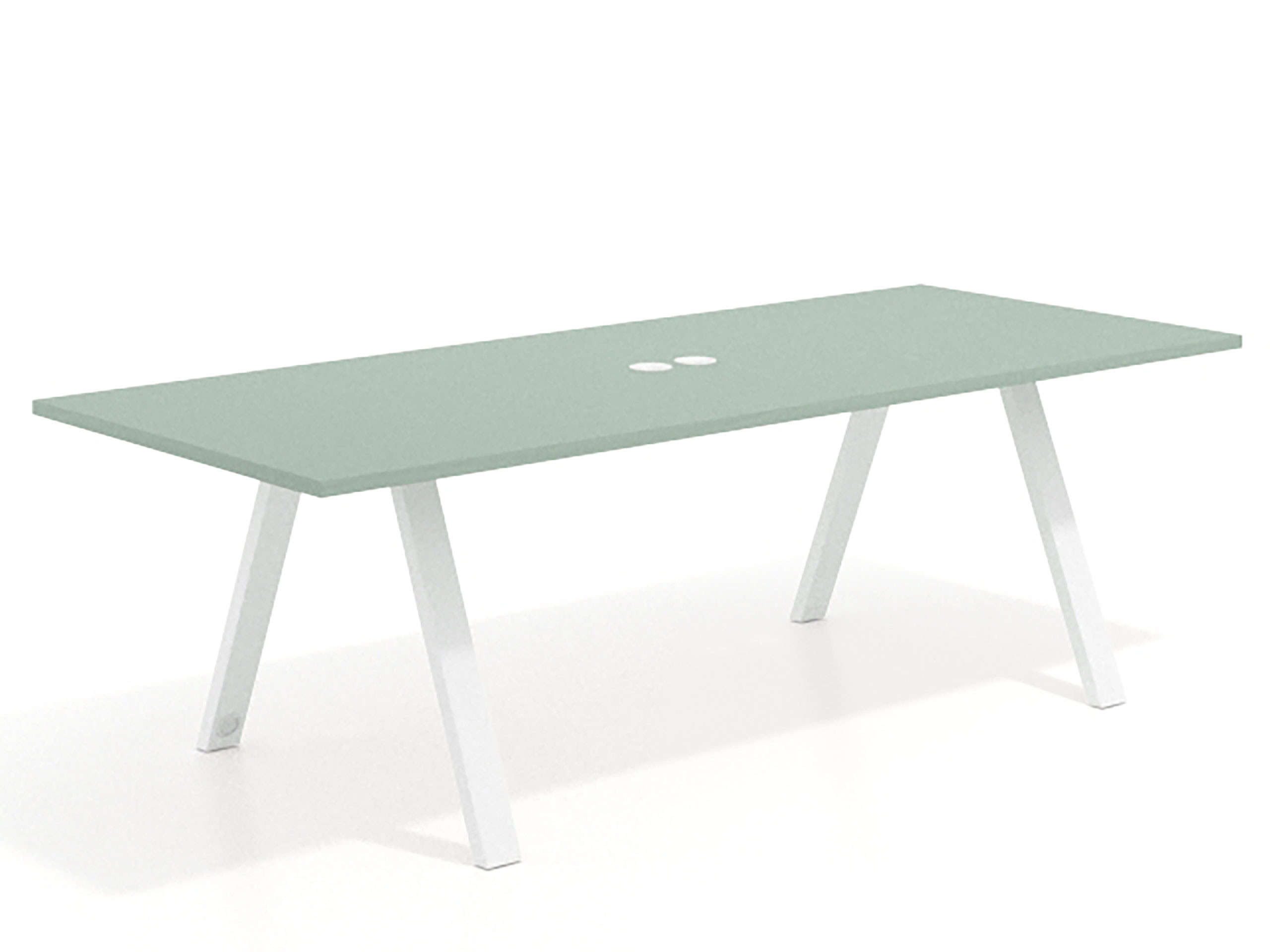 mesa co working 220x100 iris uvepro mesa de reuniones fondo 100cm recto 1