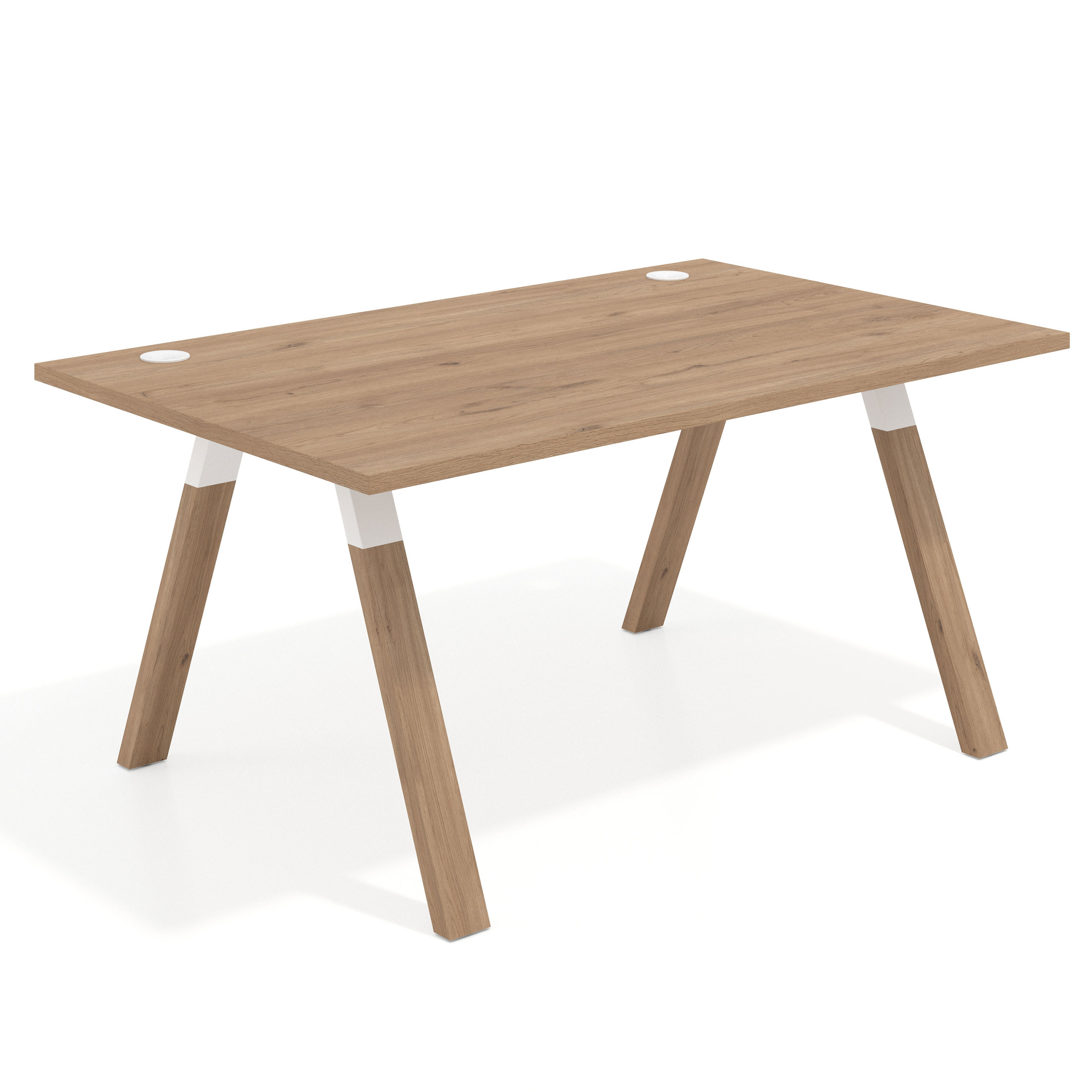 mesa de escritorio 120x100 naturale uvepro mesa individual fondo 100cm recto 1
