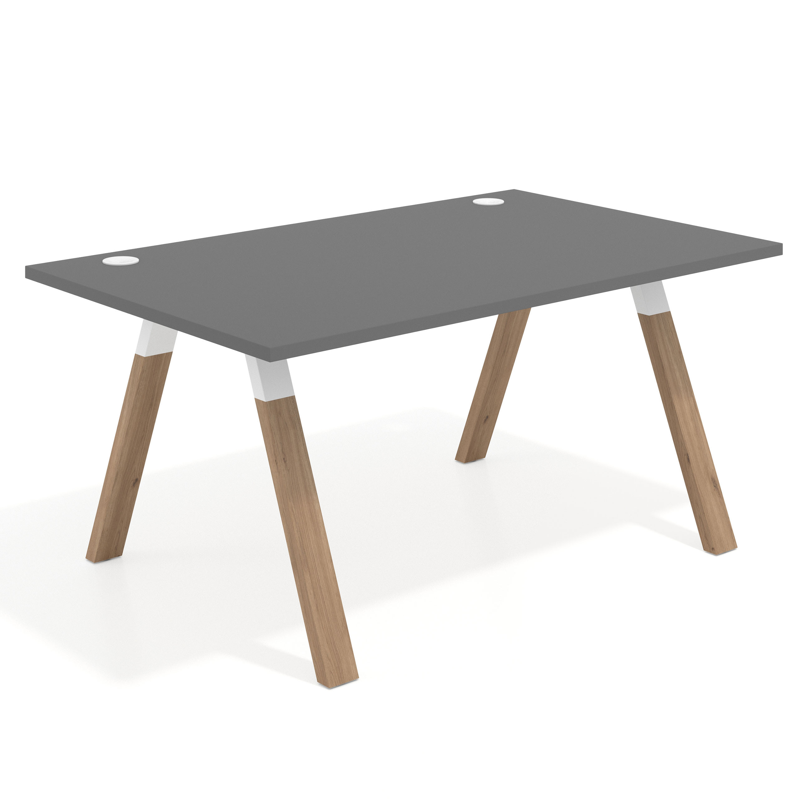 mesa de escritorio 120x100 gris tormenta uvepro mesa individual fondo 100cm recto 1