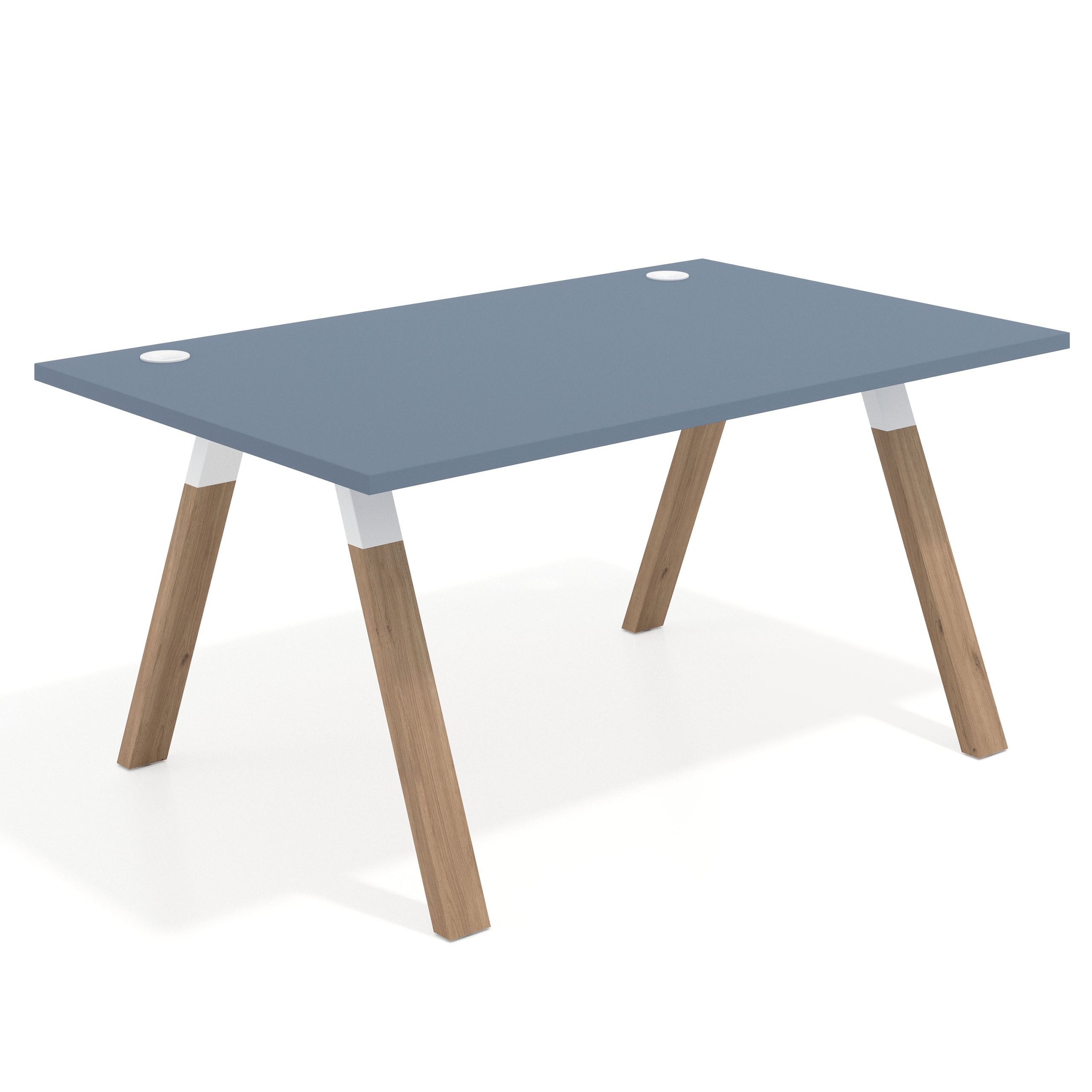mesa de escritorio 120x100 azul talco uvepro mesa individual fondo 100cm recto 1