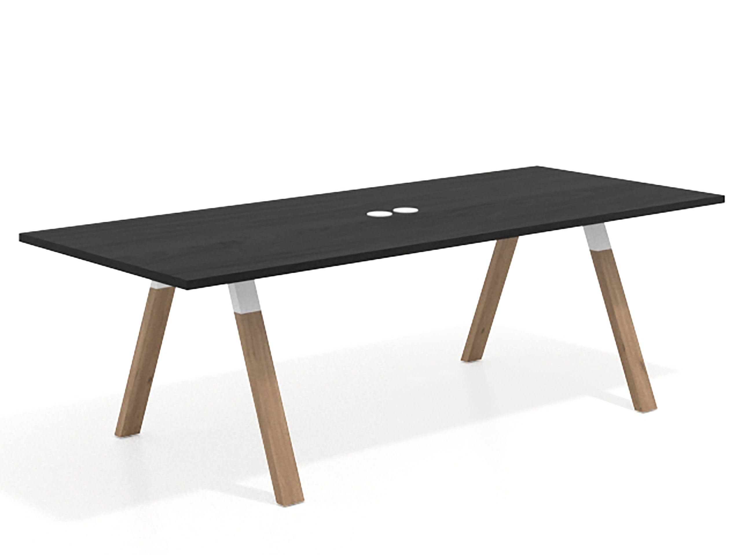 mesa co working 220x100 bocamina uvepro mesa de reuniones fondo 100cm recto 1