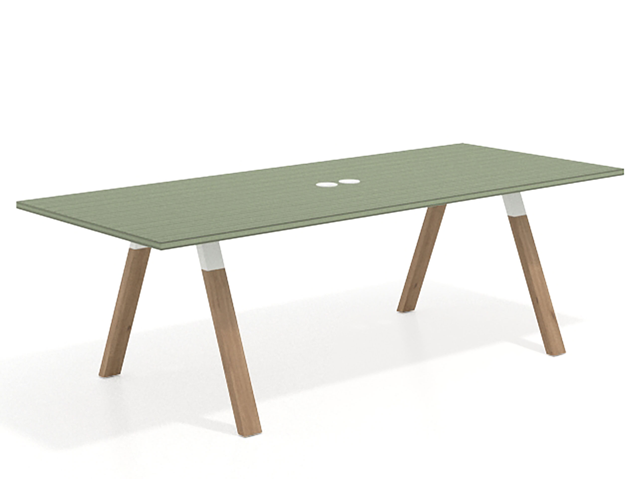 mesa co working 220x100 rayado sauce uvepro mesa de reuniones fondo 100cm recto 1