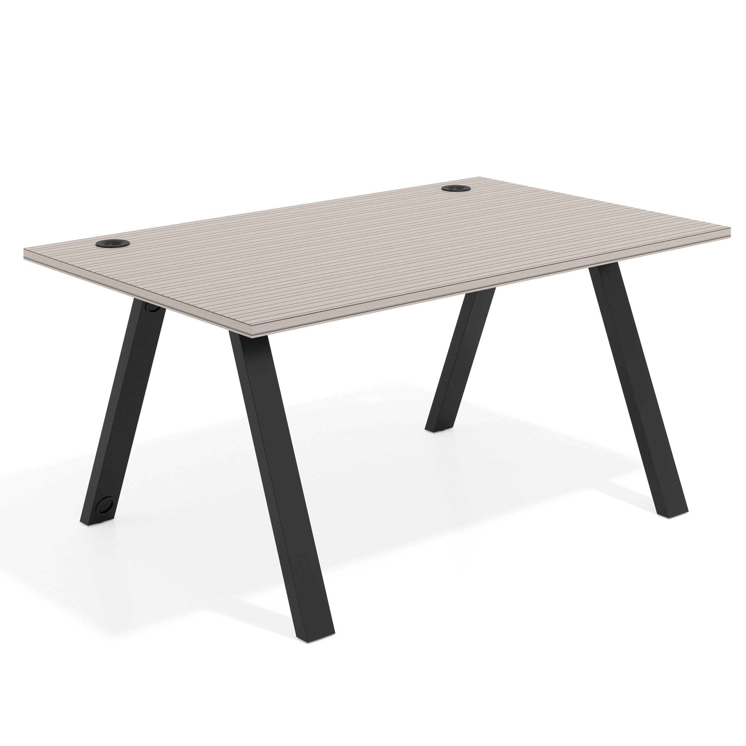 mesa de escritorio 120x100 rayado coco uvepro mesa individual fondo 100cm recto 1