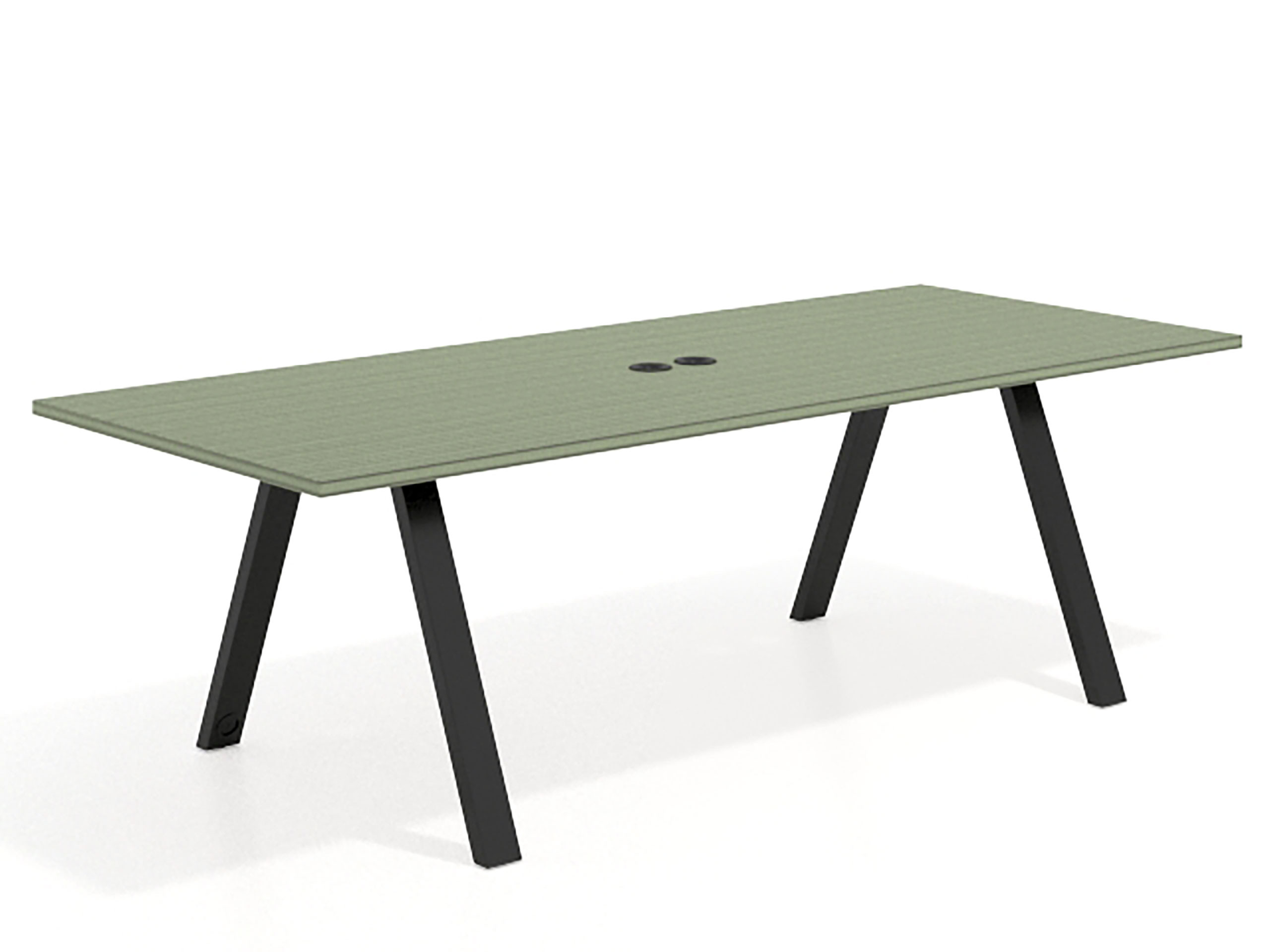 mesa co working 220x100 rayado sauce uvepro mesa de reuniones fondo 100cm recto 1
