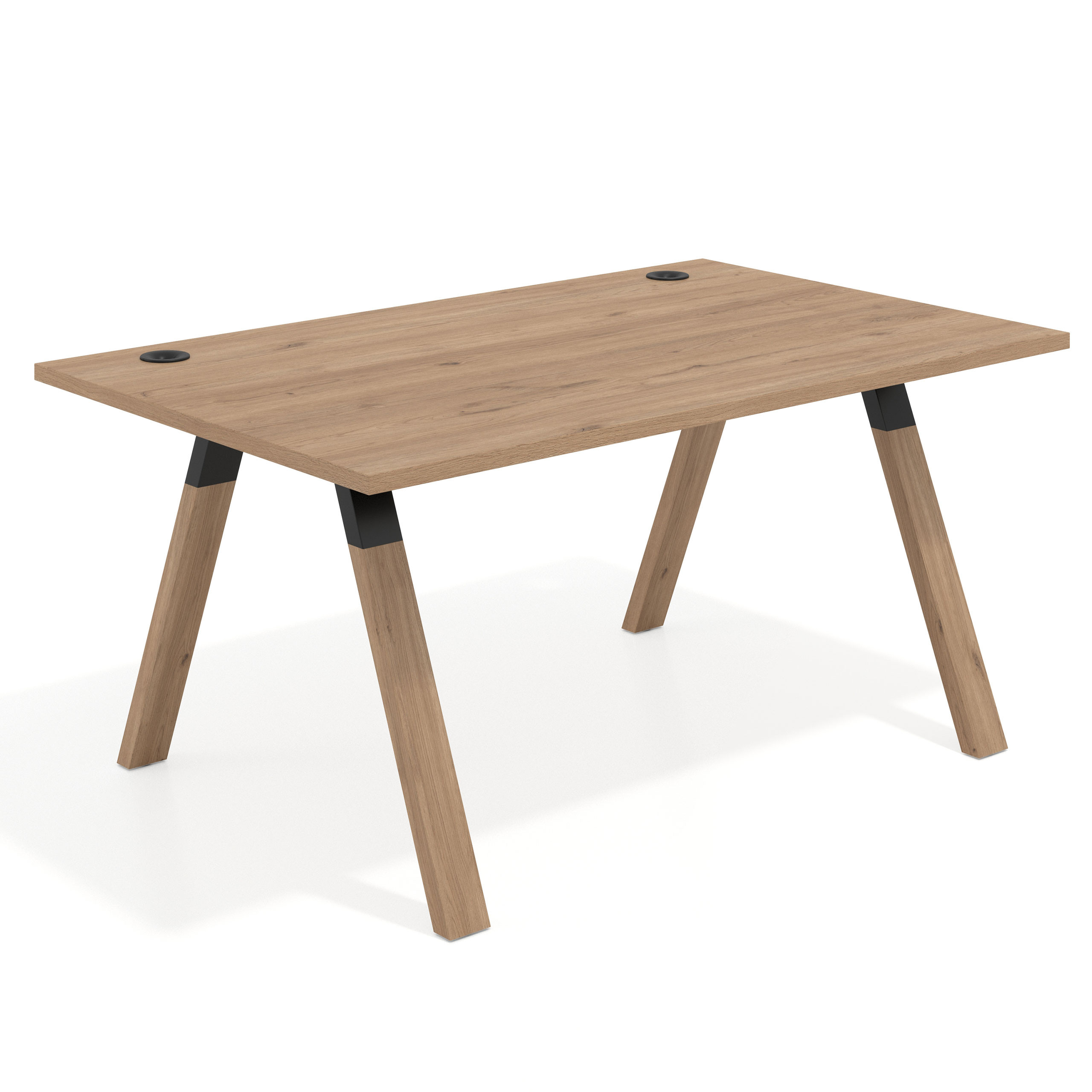 mesa de escritorio 120x100 naturale uvepro mesa individual fondo 100cm recto 1