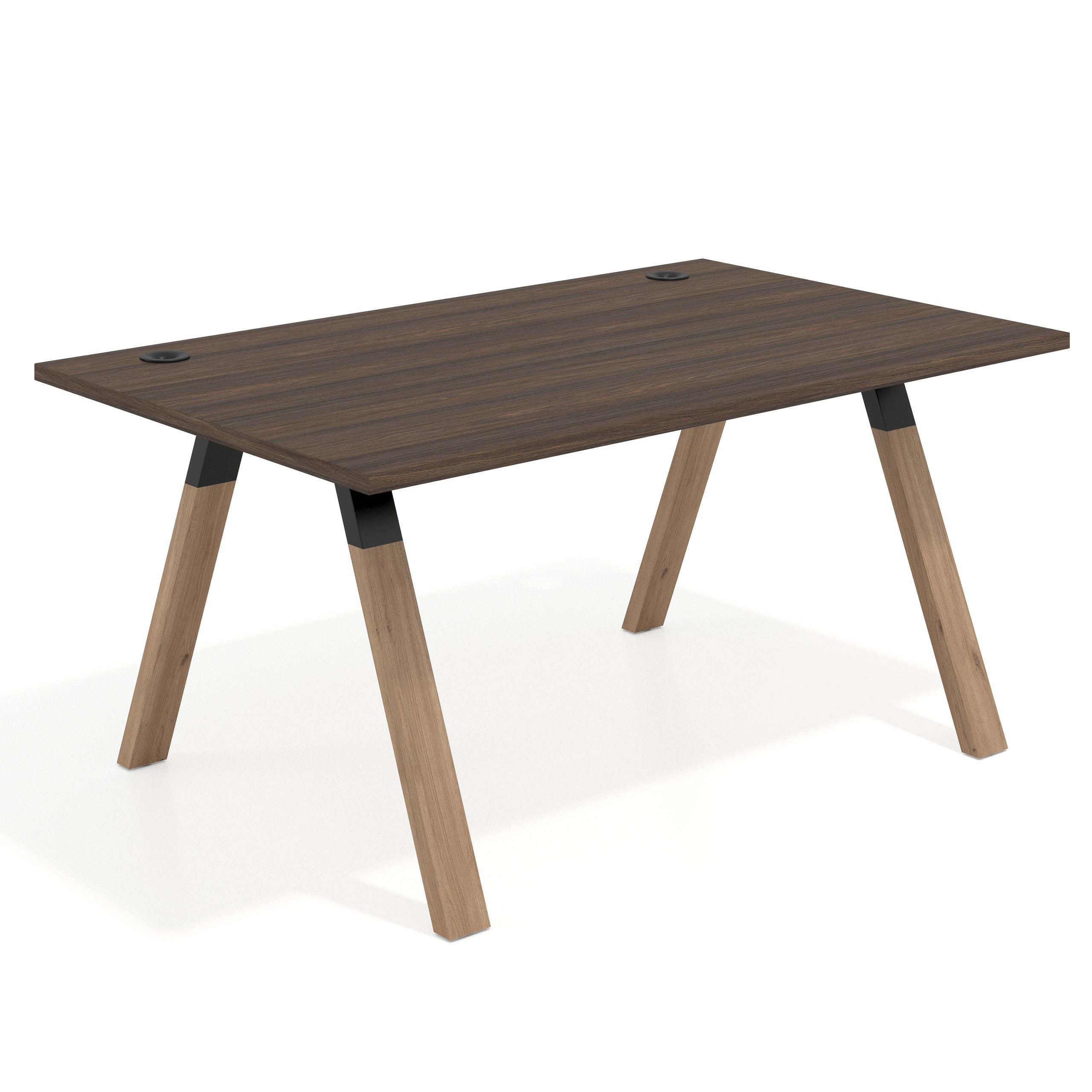 mesa de escritorio 120x100 mistral uvepro mesa individual fondo 100cm recto 1