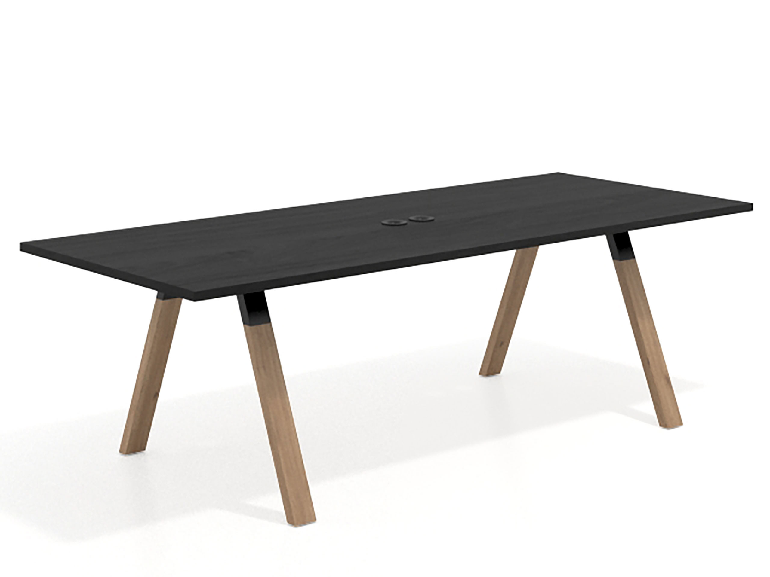 mesa co working 220x100 bocamina uvepro mesa de reuniones fondo 100cm recto 1
