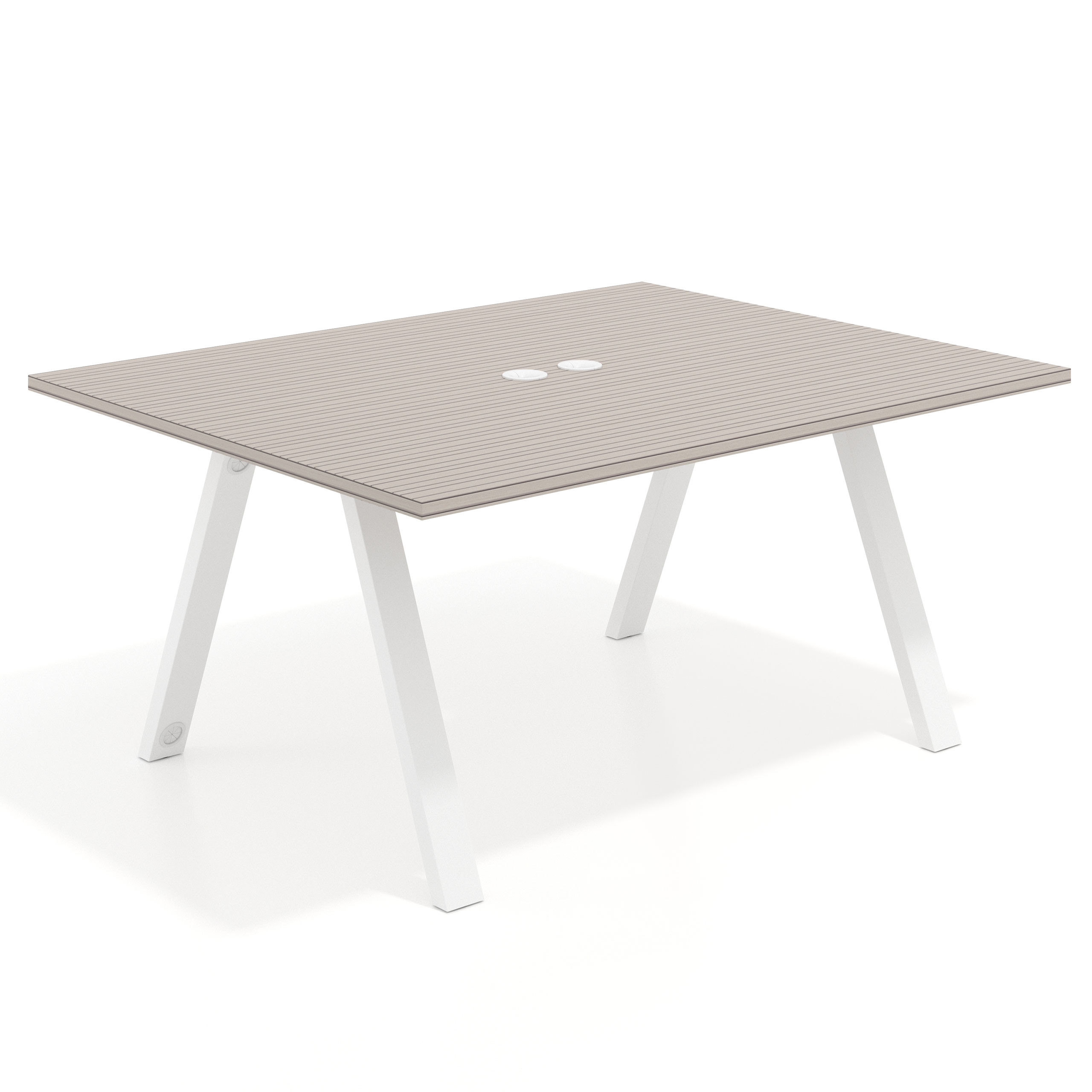 mesa co working 140x126 rayado coco uvepro mesa coworking fondo 126cm recto 1