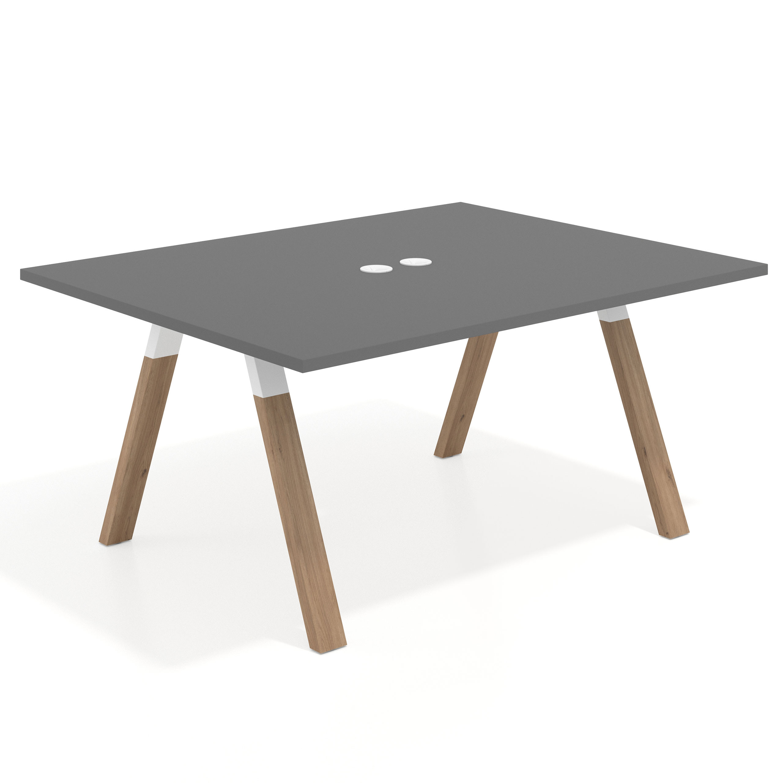 mesa co working 120x126 gris tormenta uvepro mesa coworking fondo 126cm recto 1