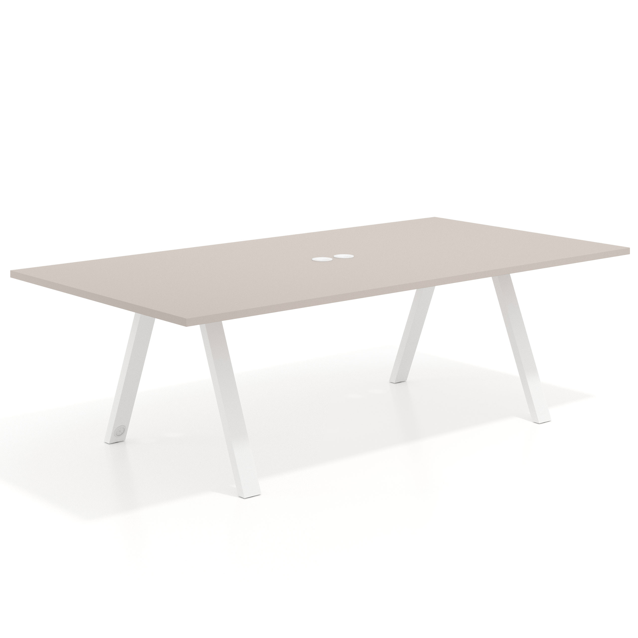 mesa co working 220x126 gris coco uvepro mesa de reuniones fondo 126cm recto 1