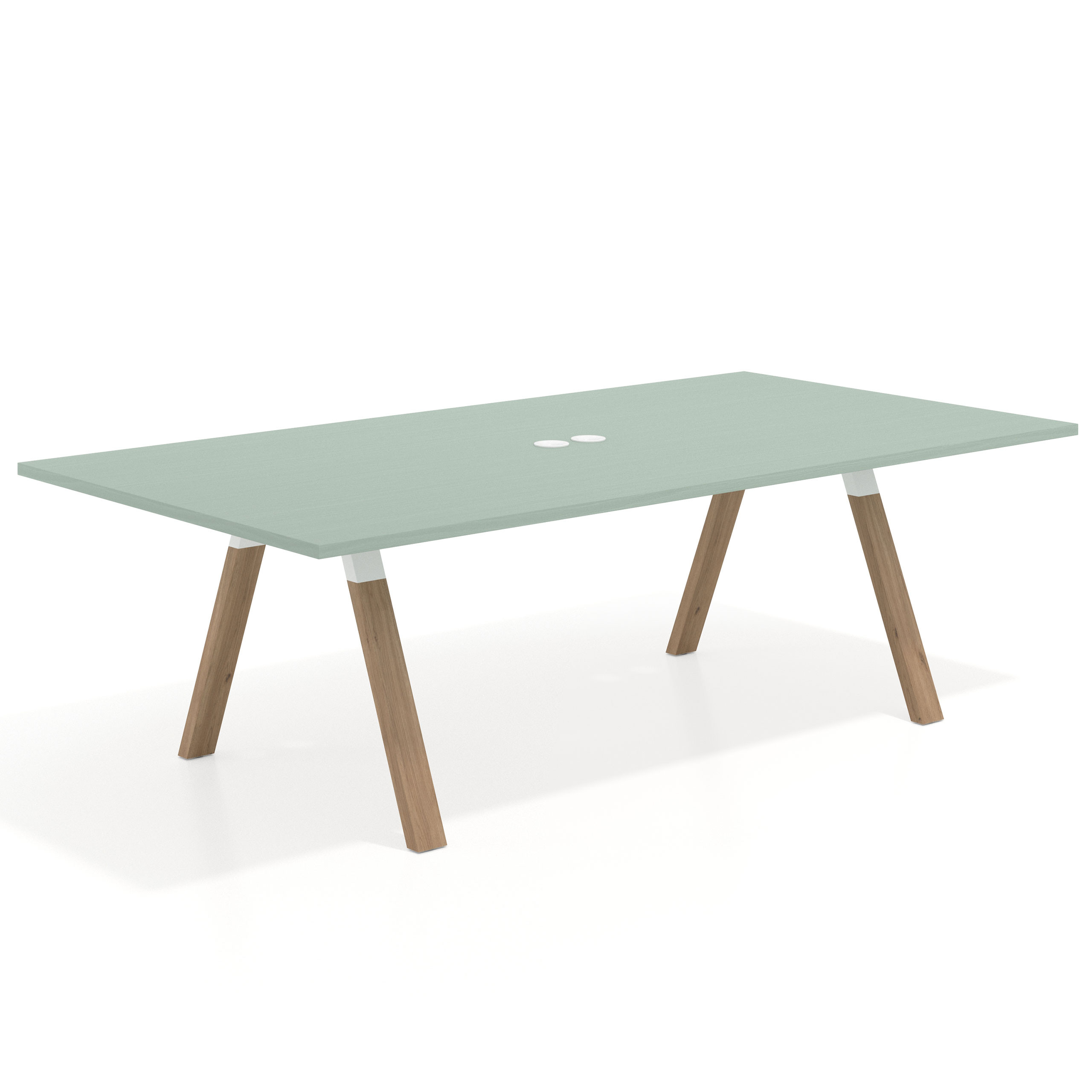 mesa co working 220x126 iris uvepro mesa de reuniones fondo 126cm recto 1