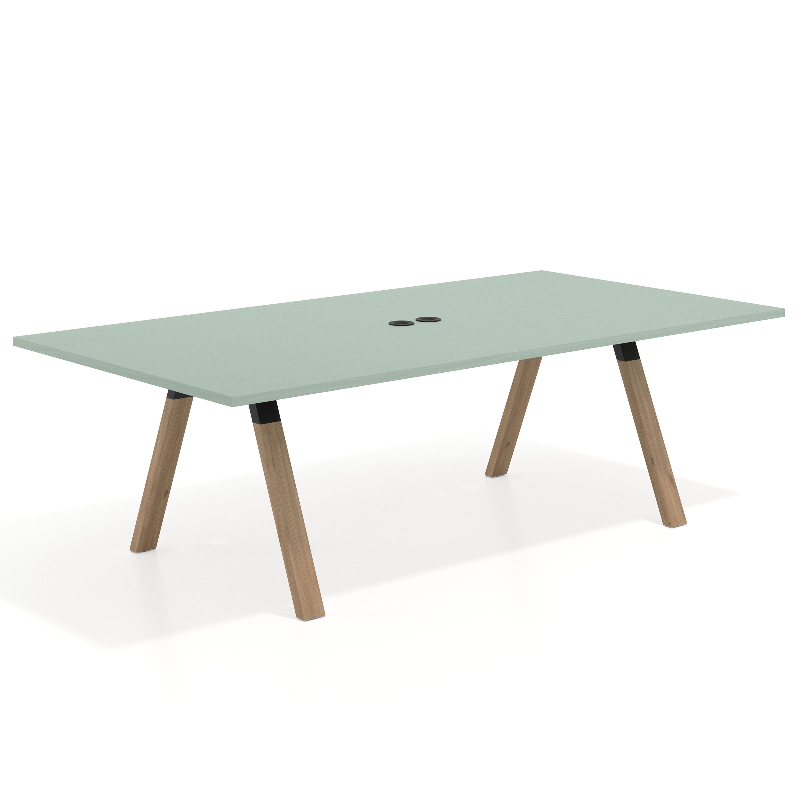mesa co working 220x126 iris uvepro mesa de reuniones fondo 126cm recto 1