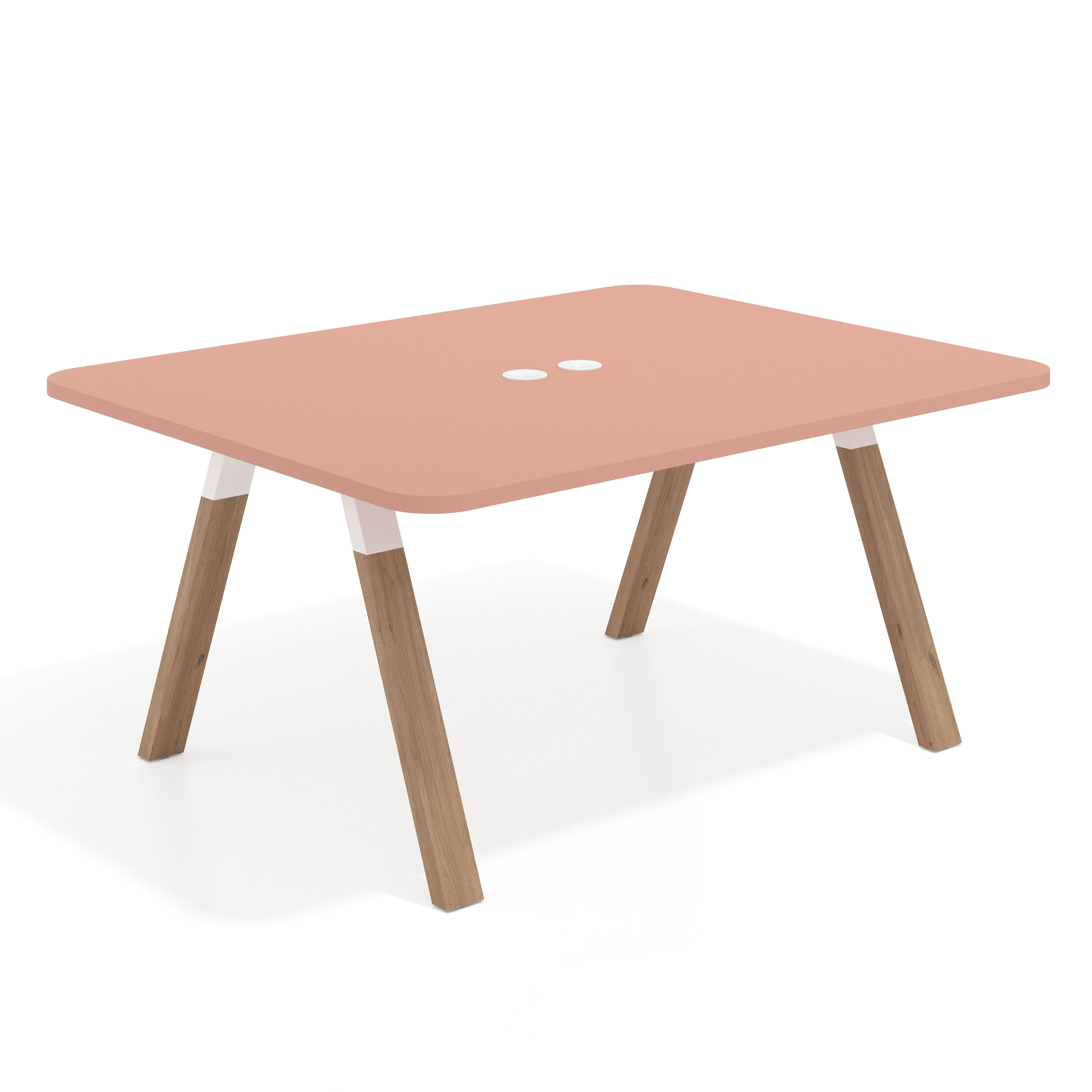 mesa co working 120x126 rosa talco uvepro curvo 1
