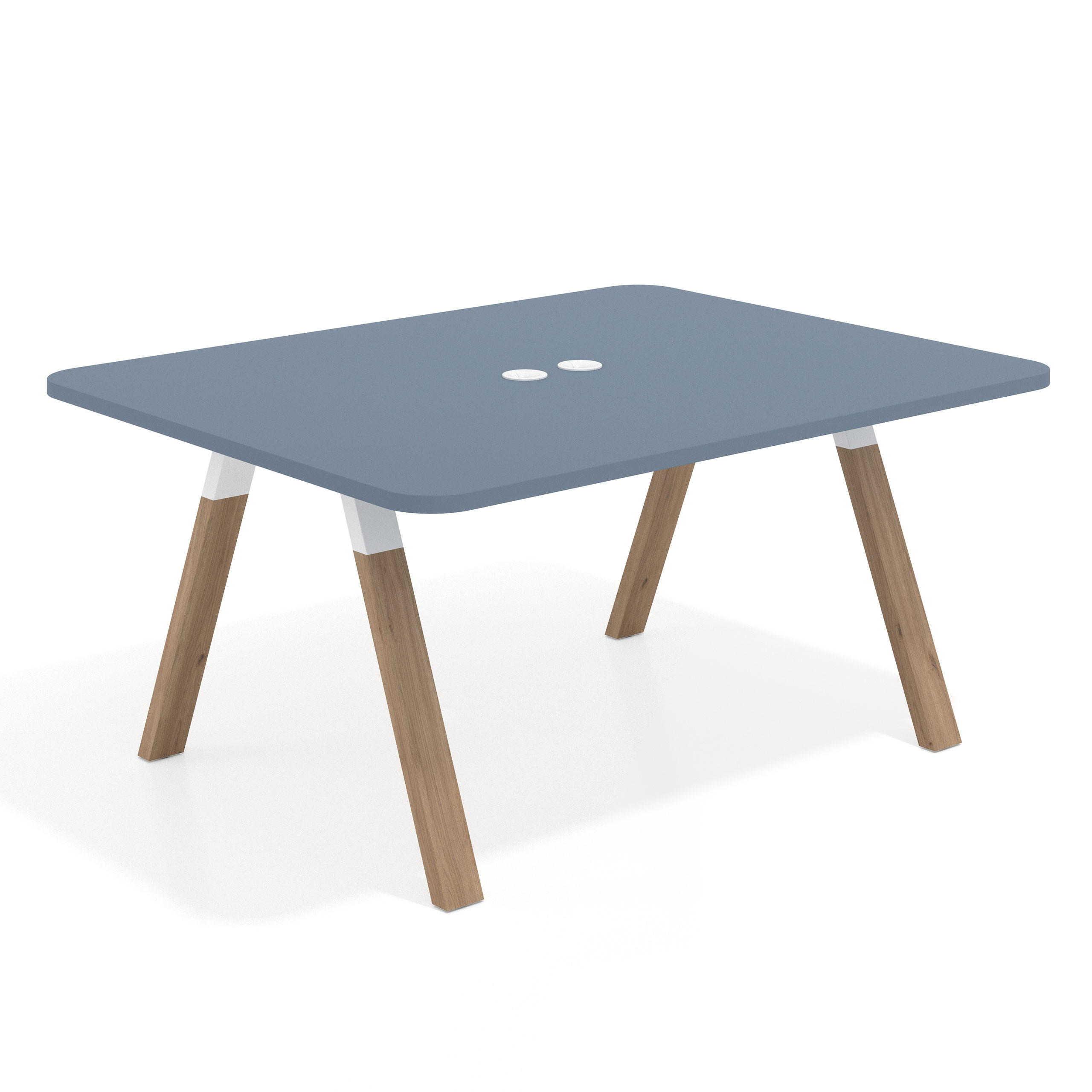 mesa co working 120x126 azul talco uvepro curvo 1