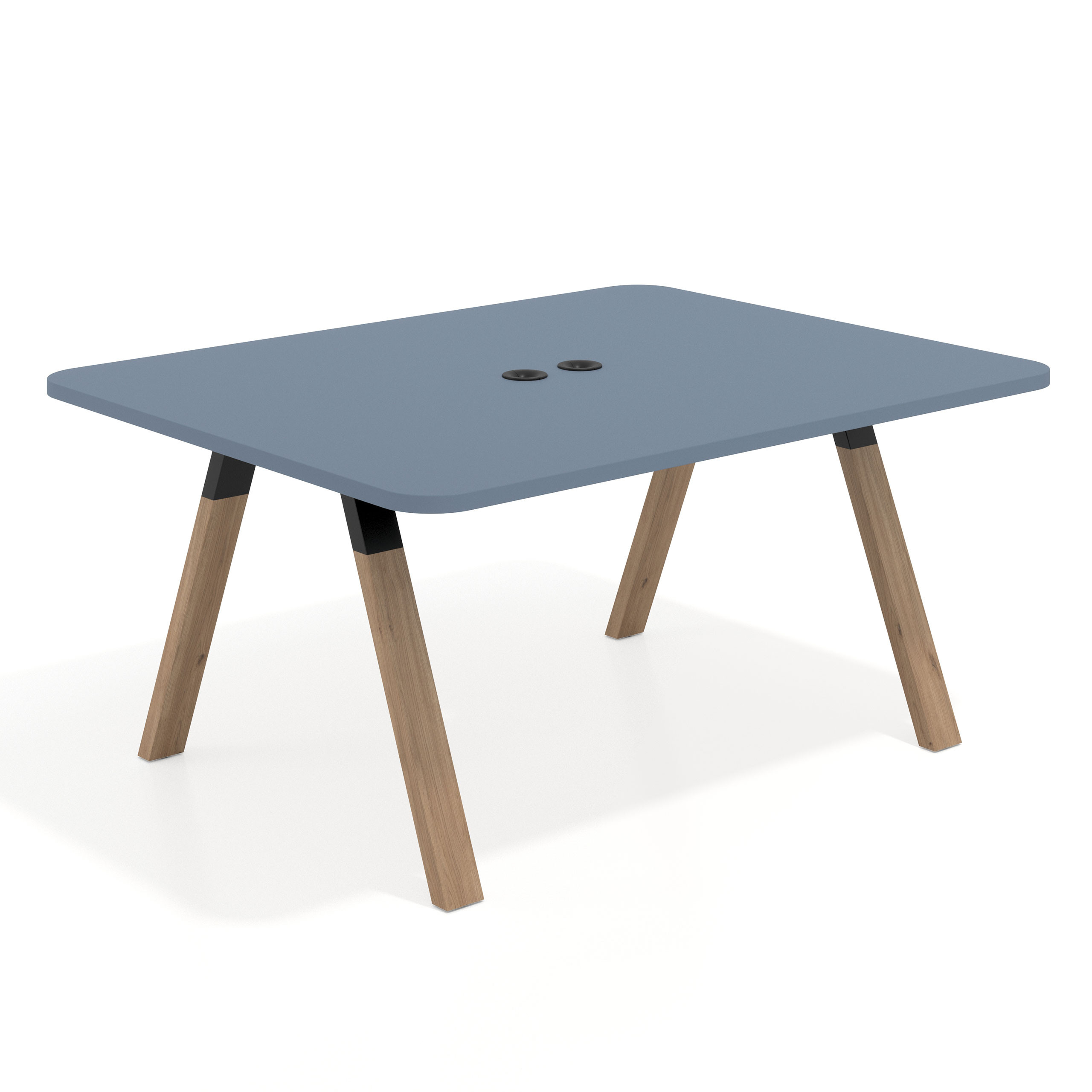 mesa co working 120x126 azul talco uvepro curvo 1